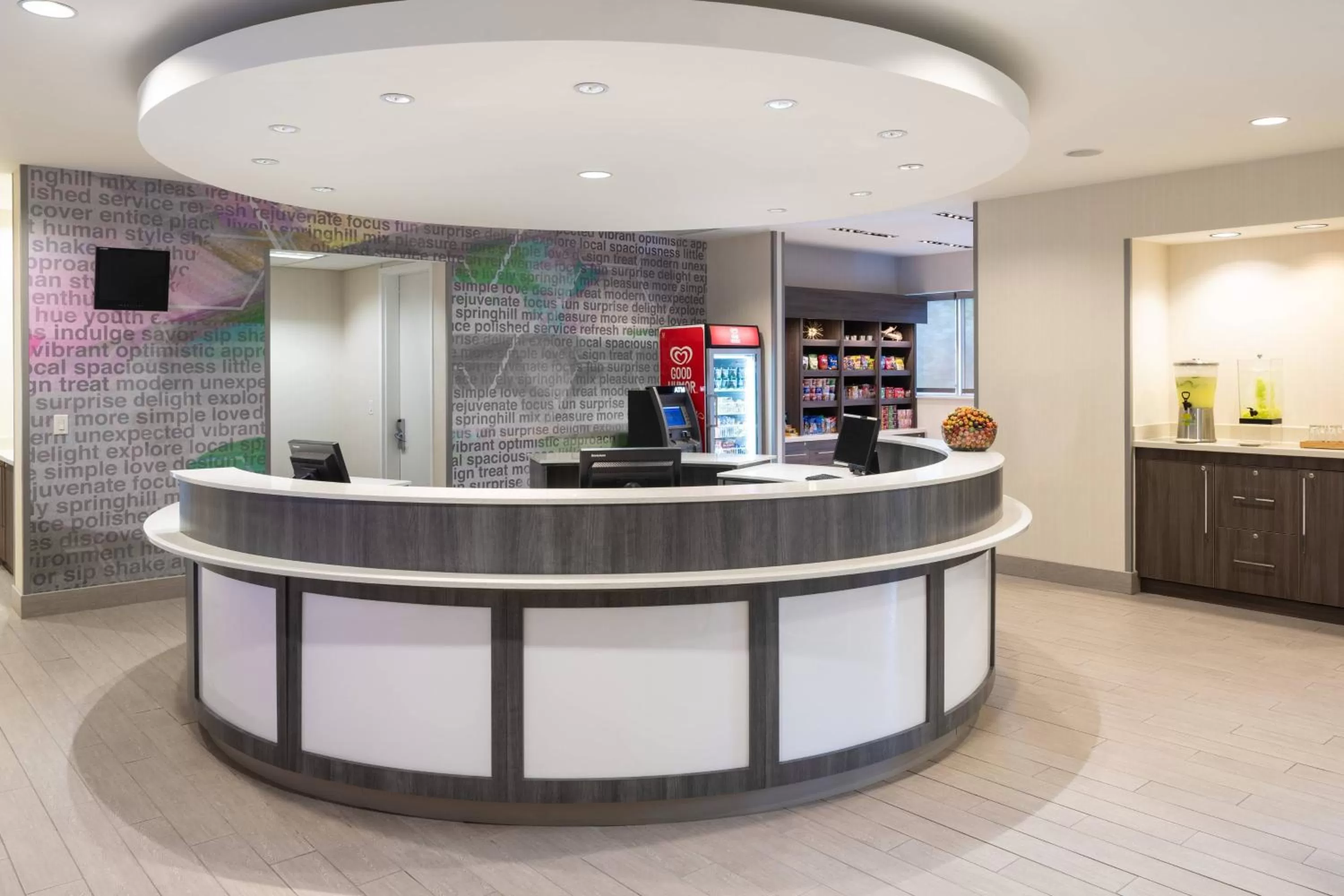 Lobby or reception in SpringHill Suites Miami Downtown/Medical Center