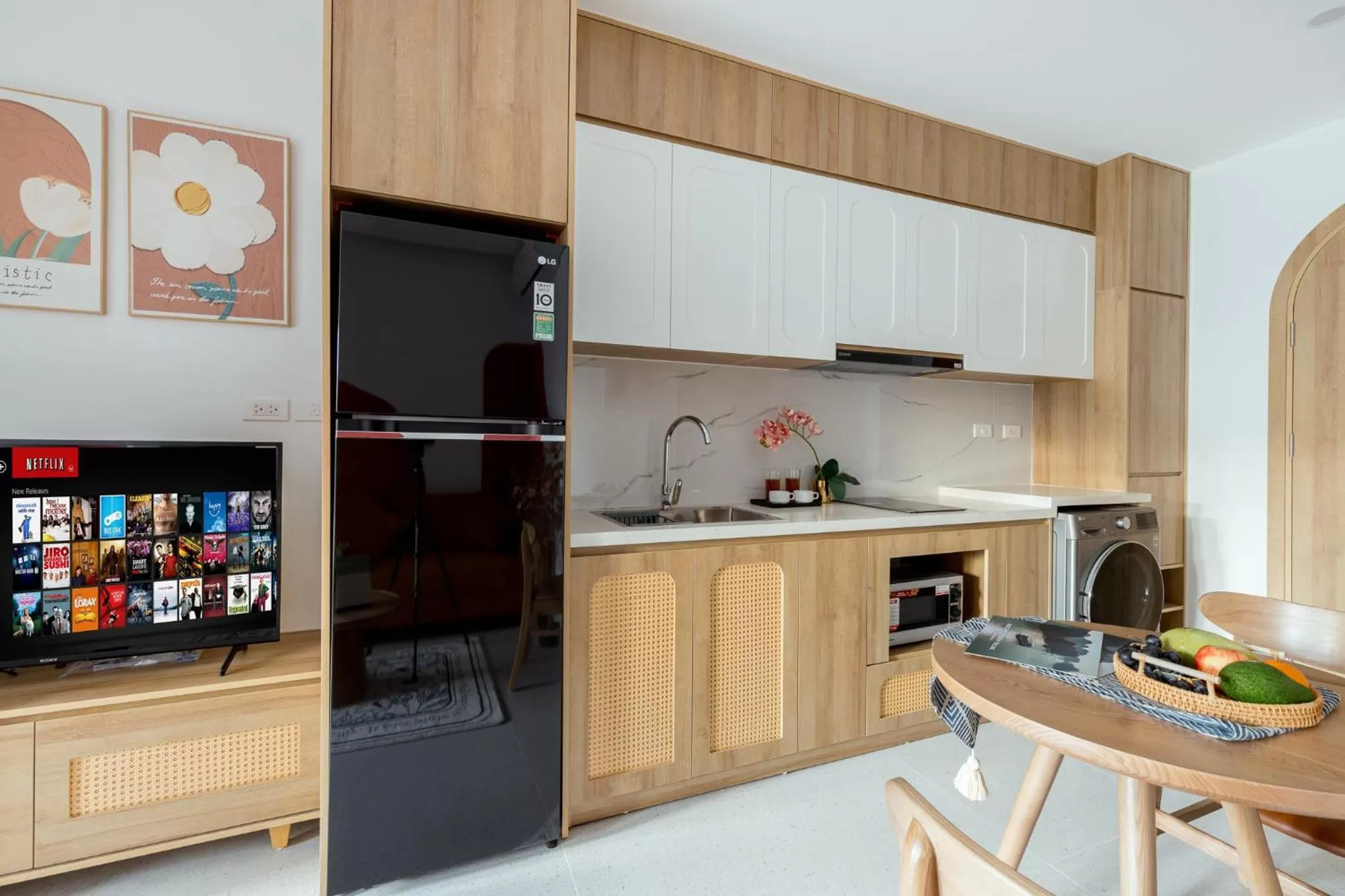 kitchen in Crescendo Boutique Studio