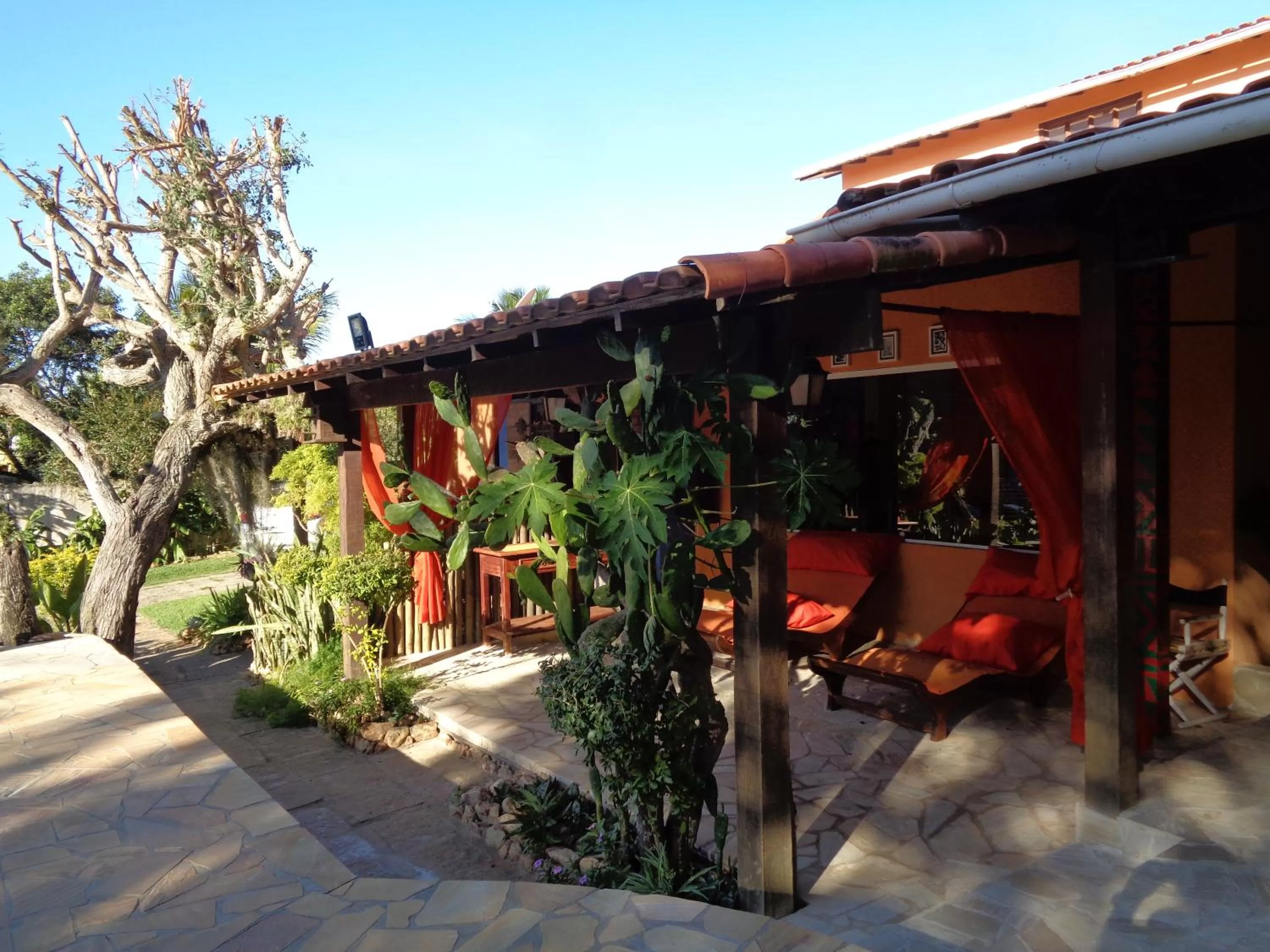 Patio in Pousada Barcarola