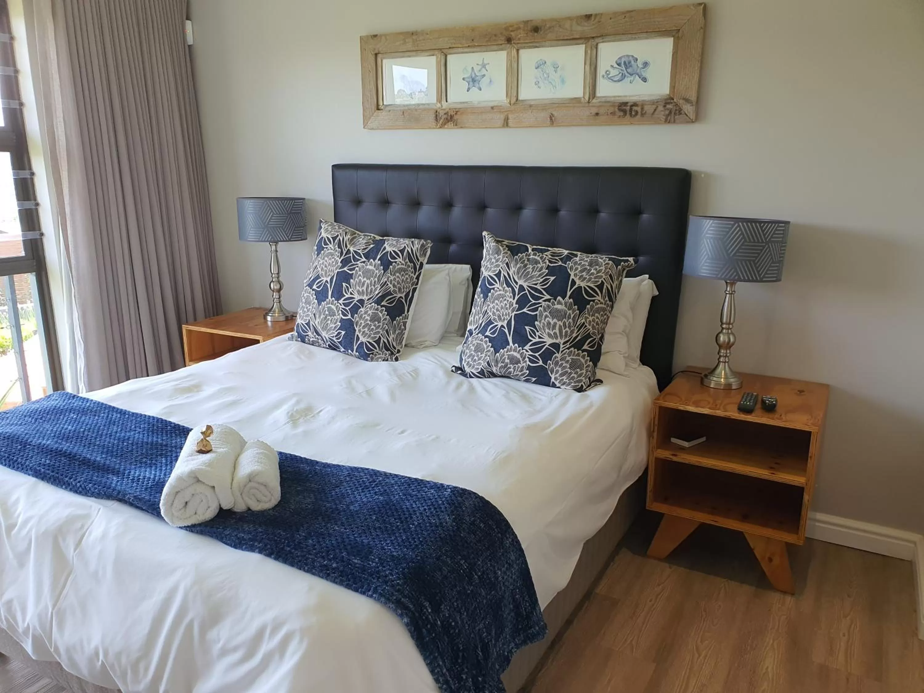 Bed in Riverview Guesthouse East London