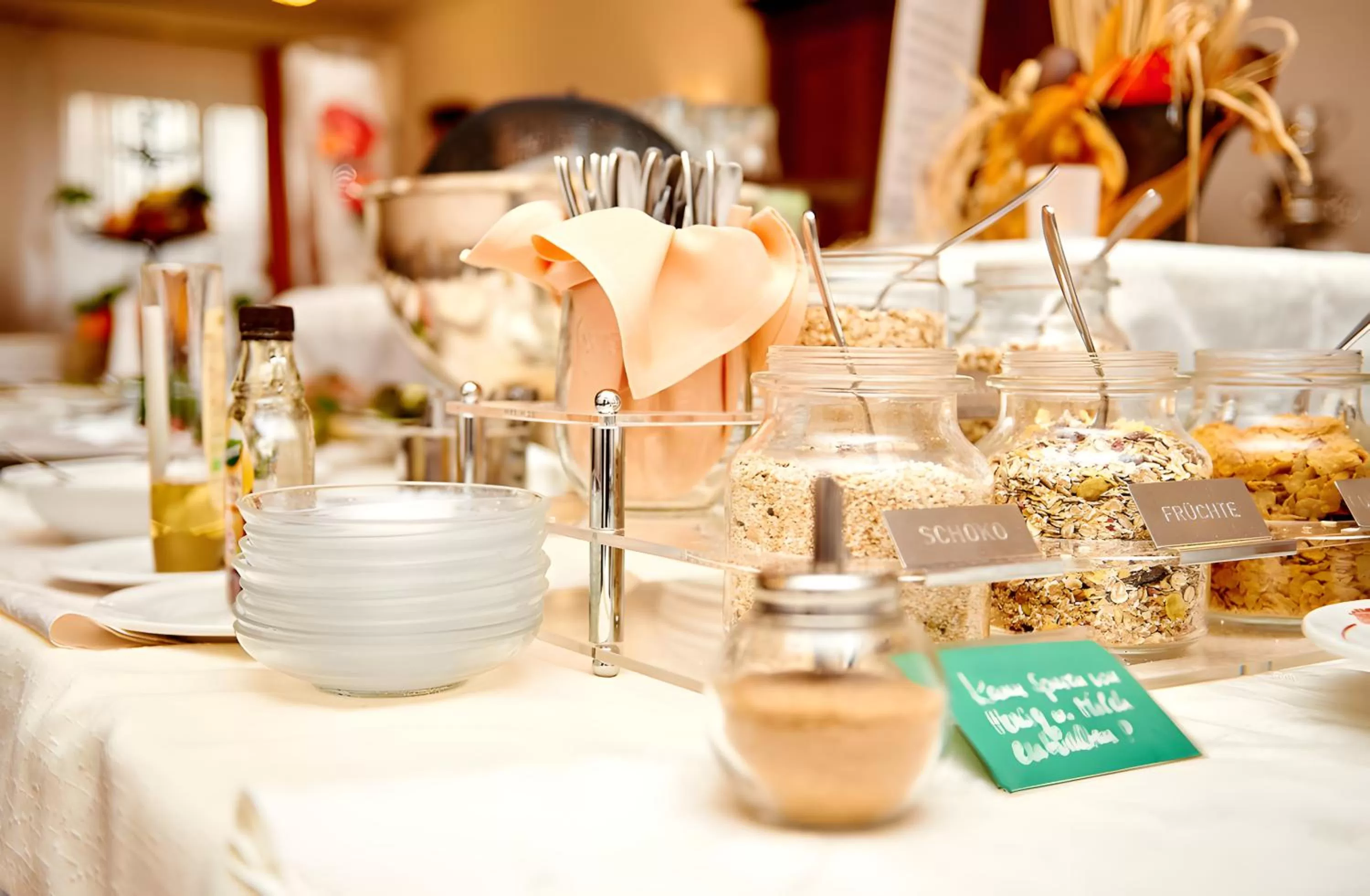 Buffet breakfast in Vegan Hotel und Restaurants Nicolay 1881