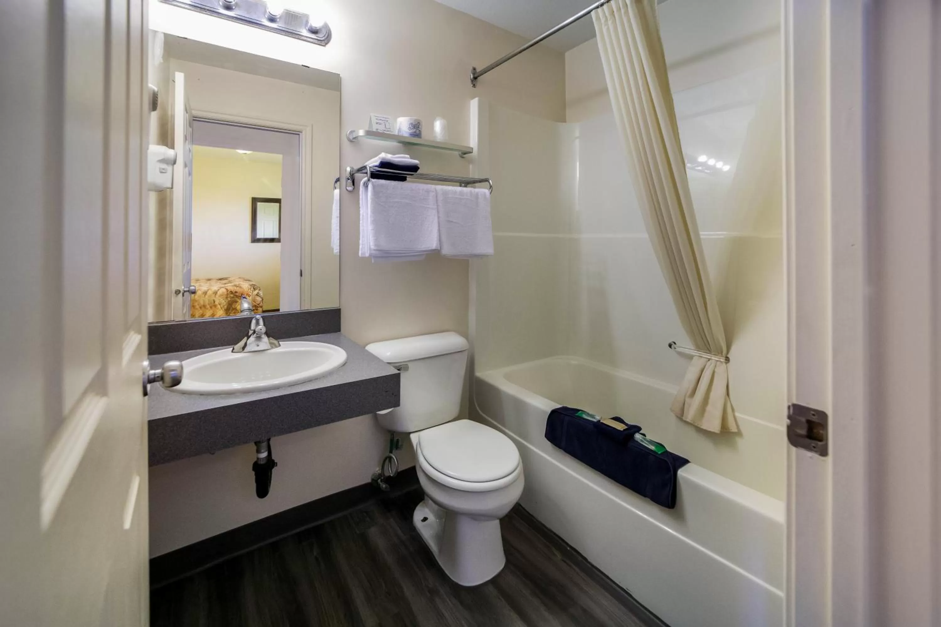 Toilet in Canadas Best Value Inn Fort St John