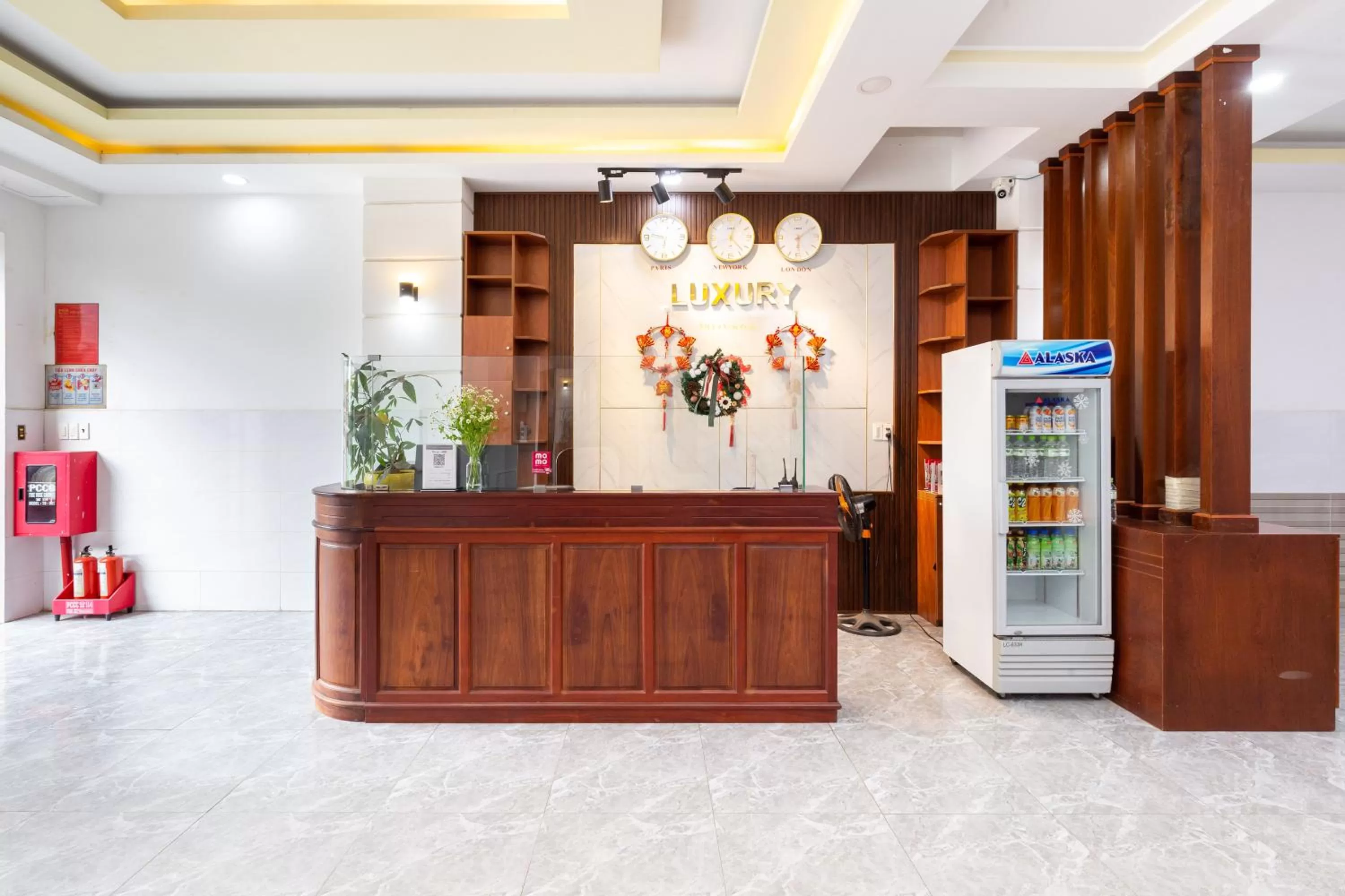Lobby or reception in Luxury Vườn Lài Hotel