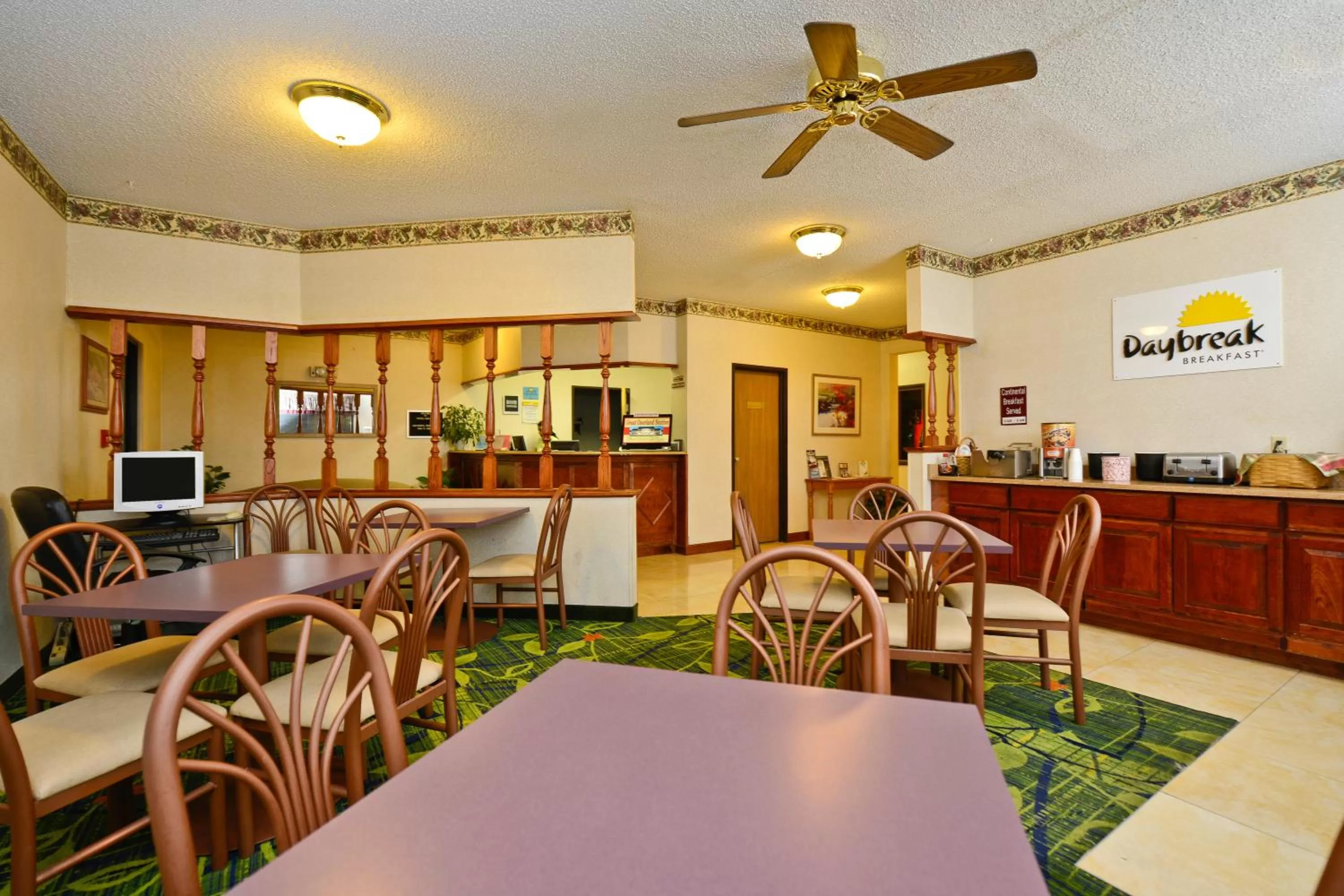 Lobby or reception in Days Inn by Wyndham Topeka