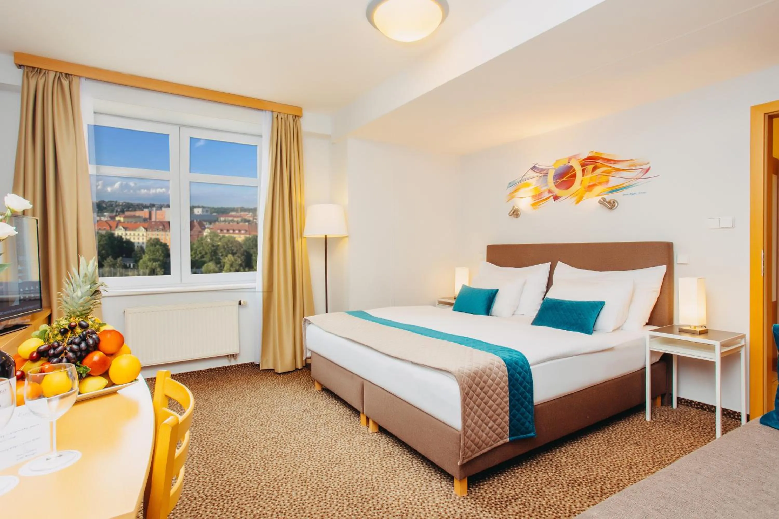 Bedroom, Bed in COLORFACTORY SPA Hotel - Czech Leading Hotels