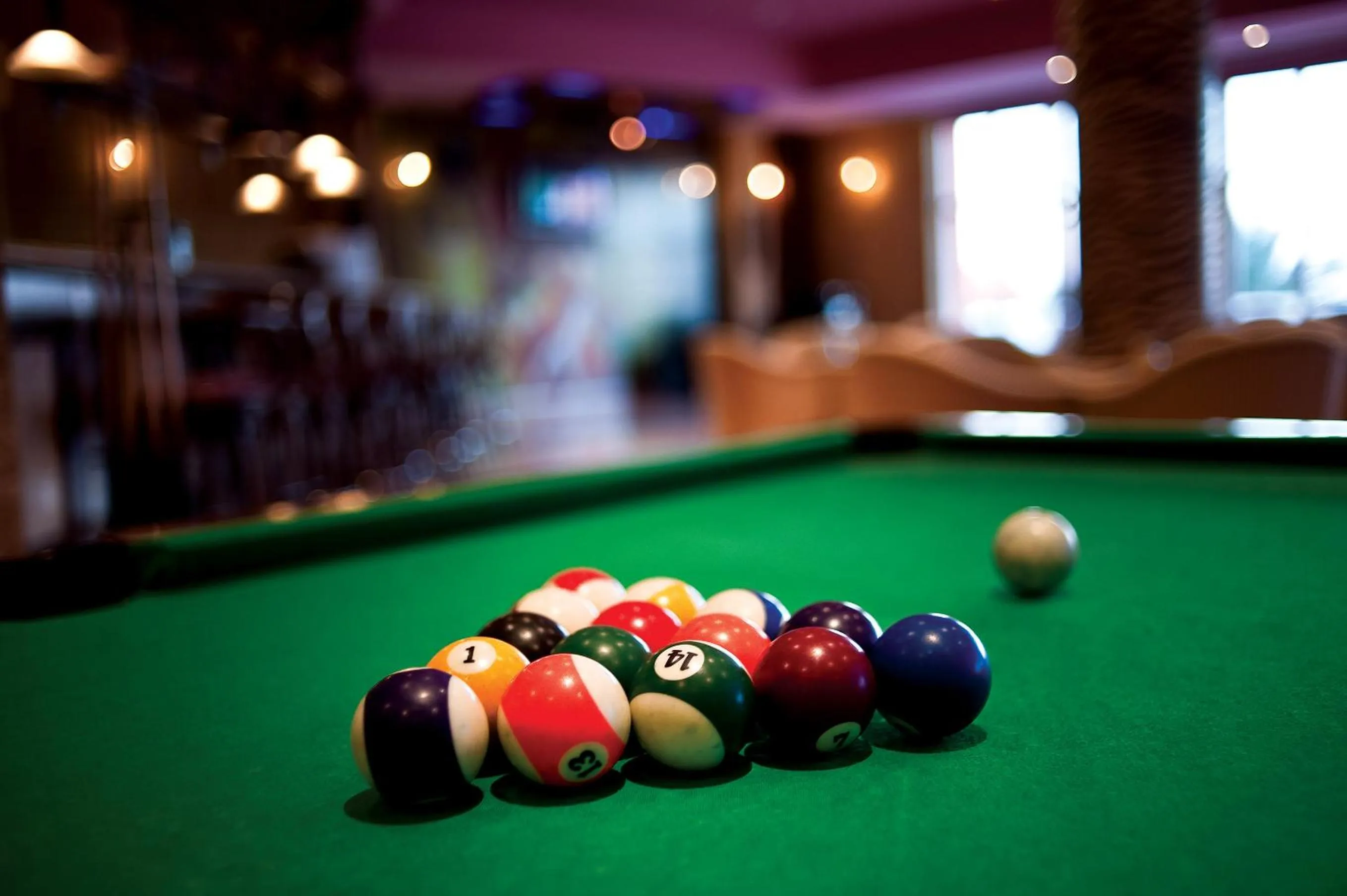 Billiard in Amwaj Oyoun Resort