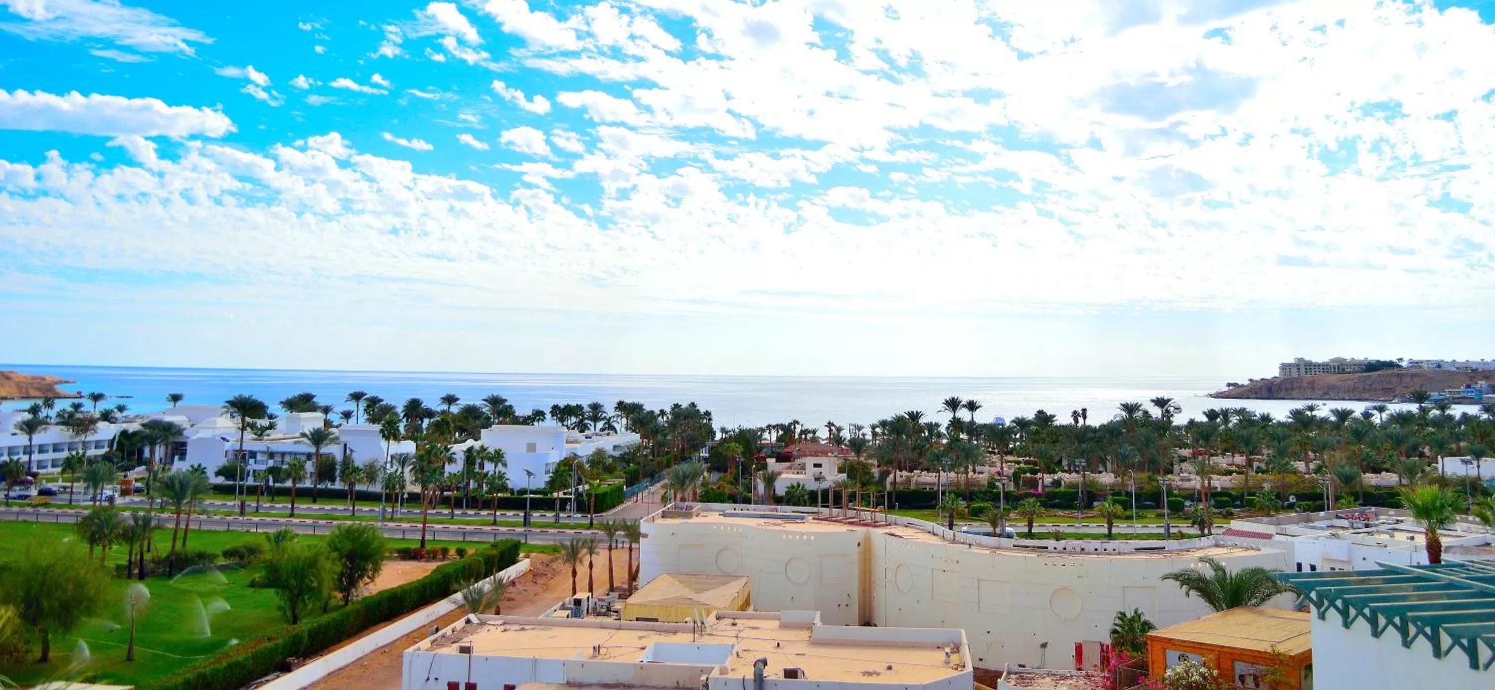 Bird's eye view in JAZ Neo Naama Bay