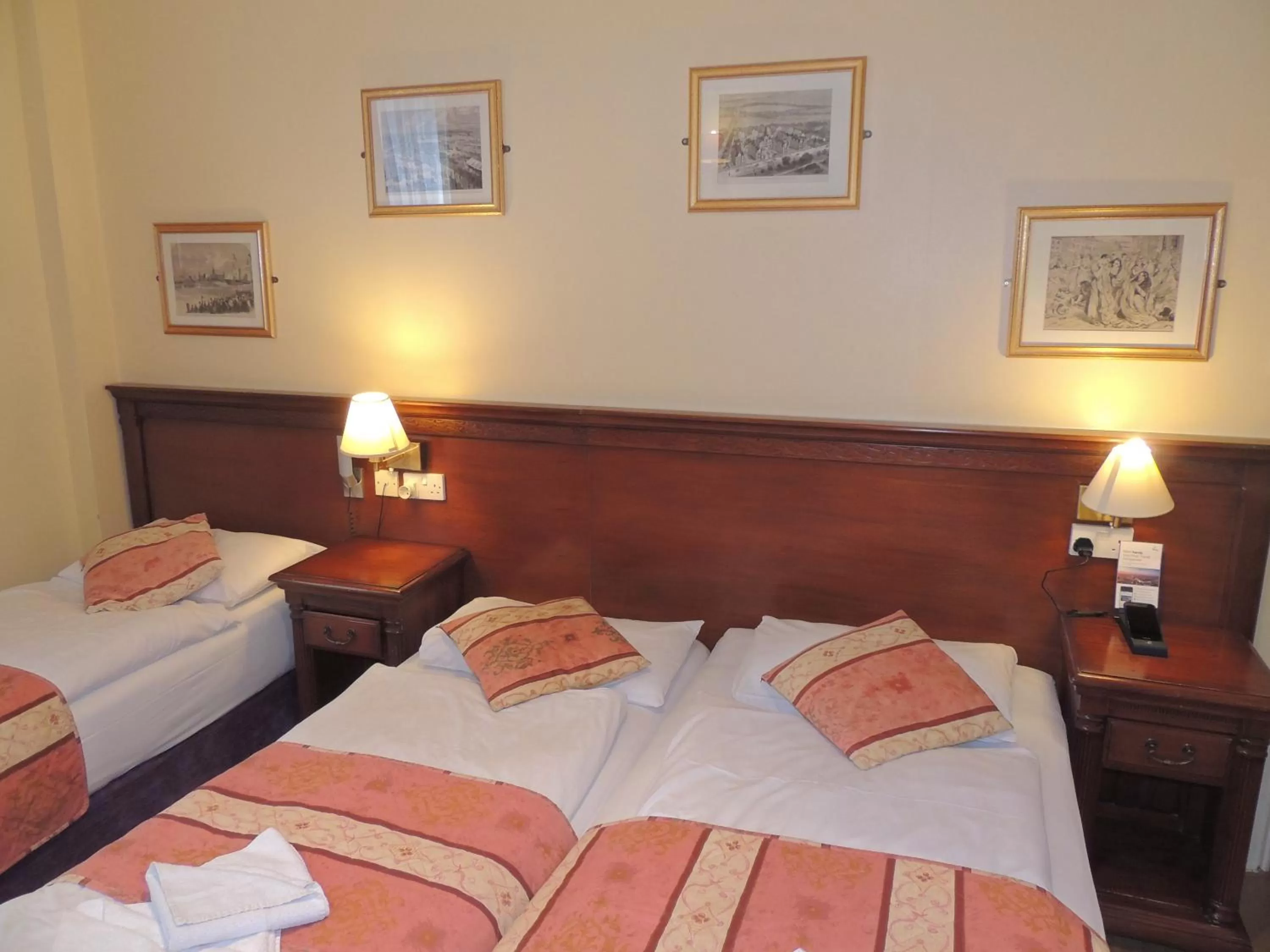 Bed in Dolphin Hotel