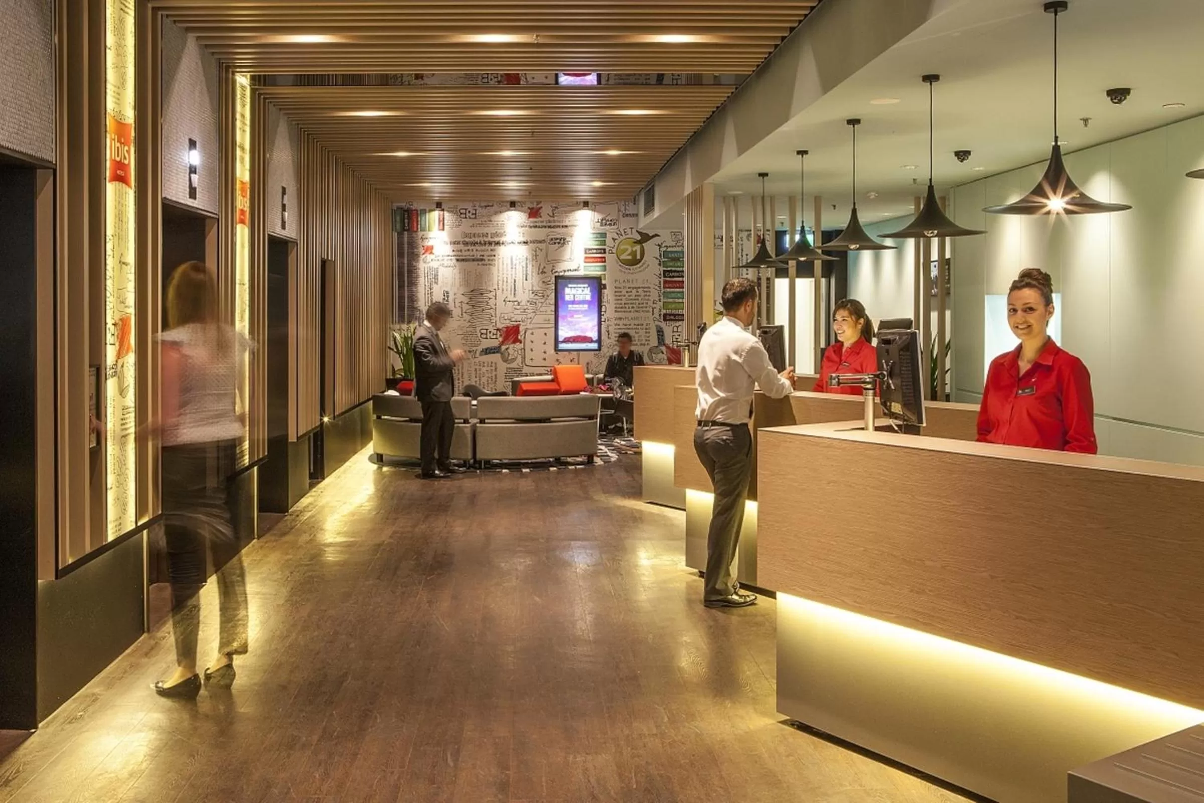 Lobby or reception in ibis Melbourne Hotel and Apartments