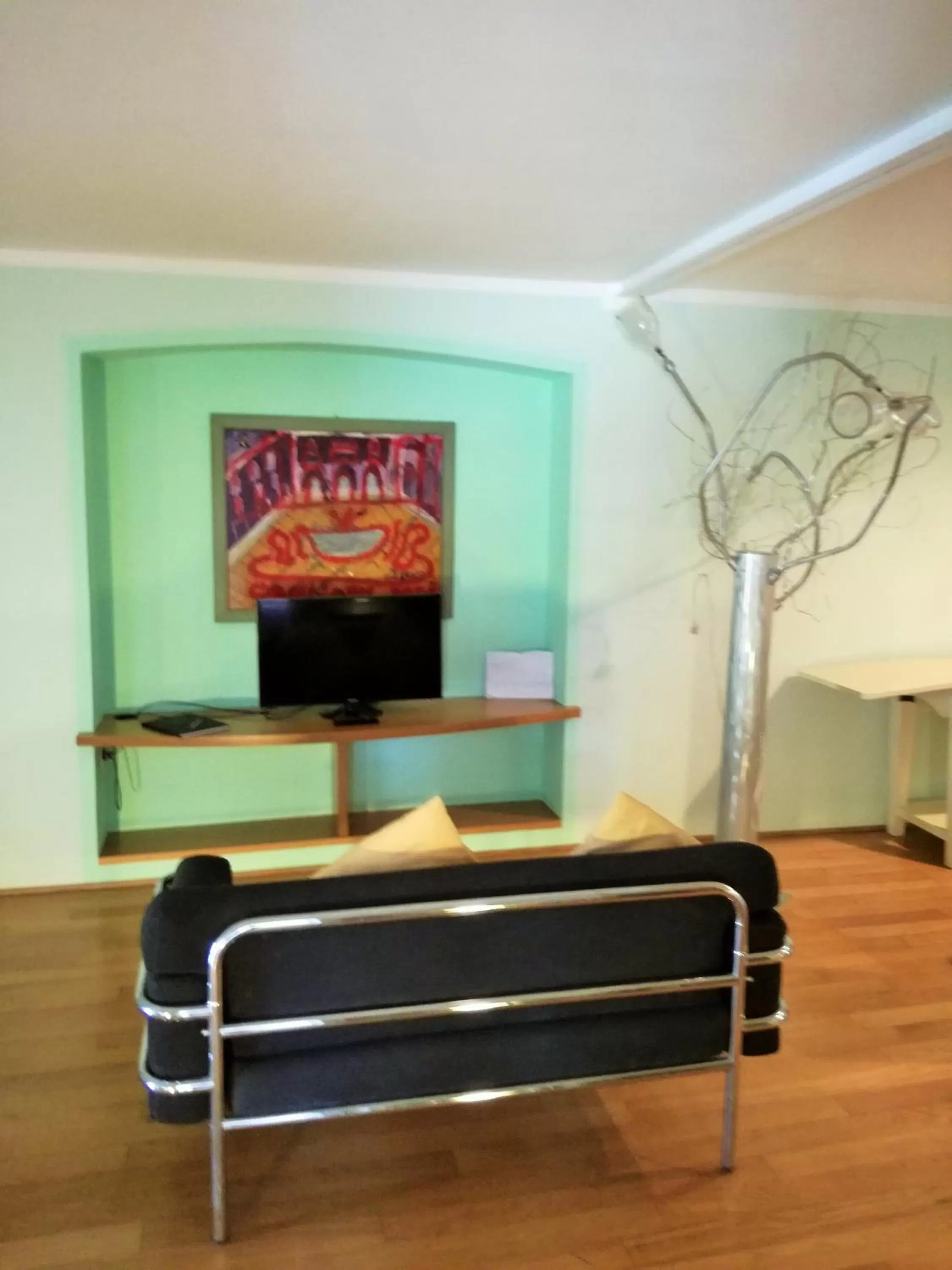 Living room, TV/Entertainment Center in Zaffiro Blu Airport