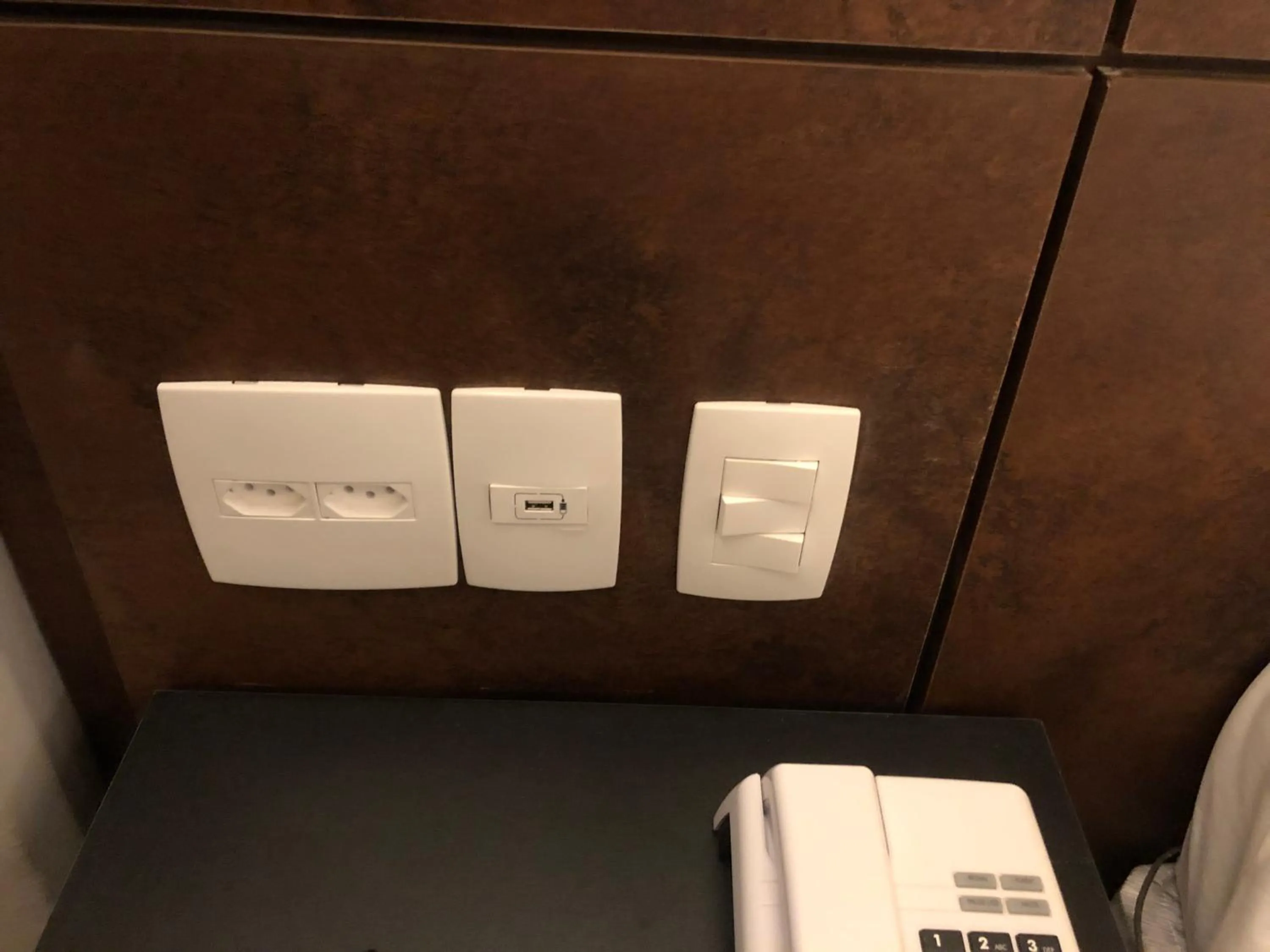 Bed in San Raphael Hotel