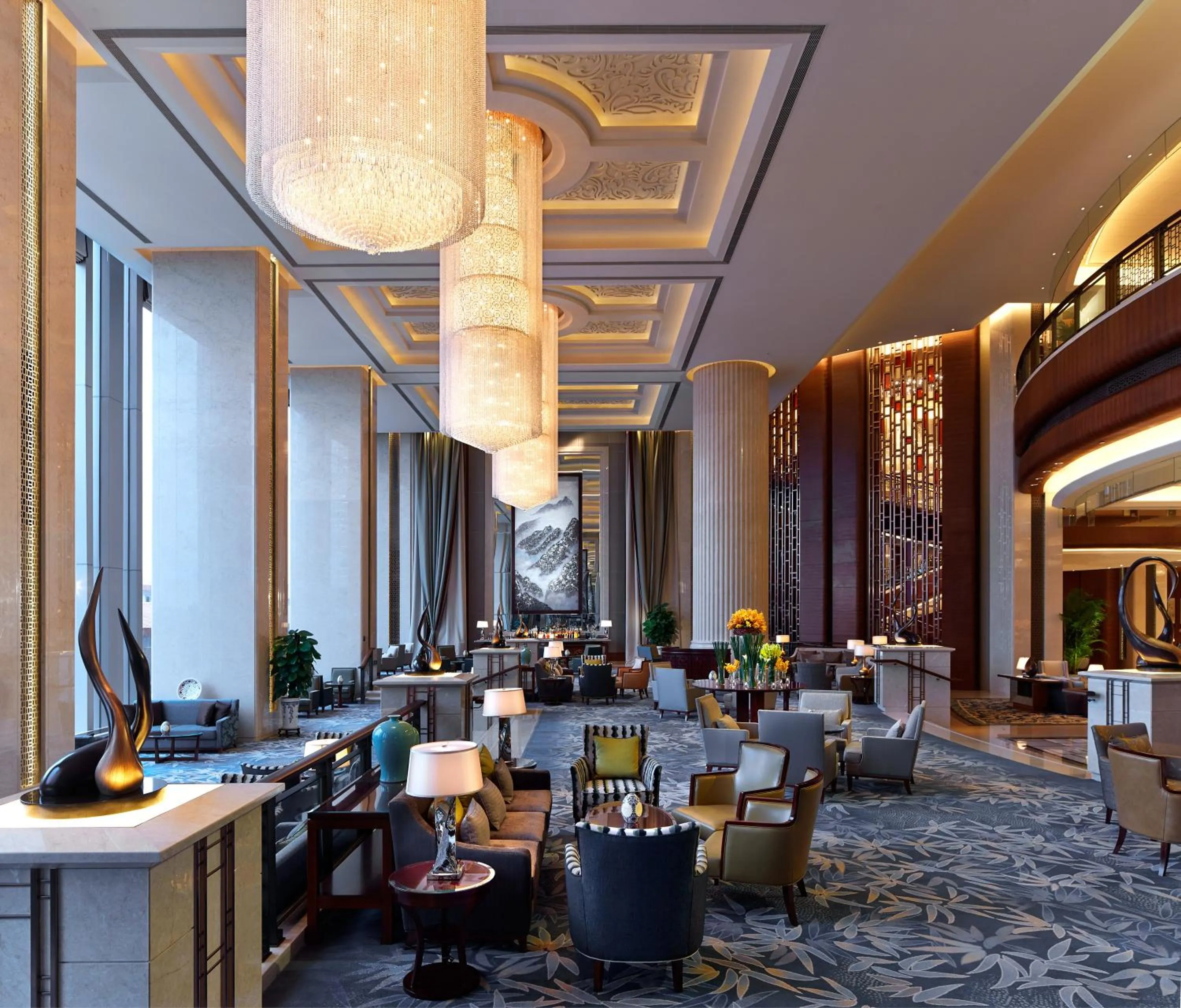 Coffee/tea facilities in Shangri-La Nanchang丨All room offer river views Just one stop from the Pavilion of Prince Teng