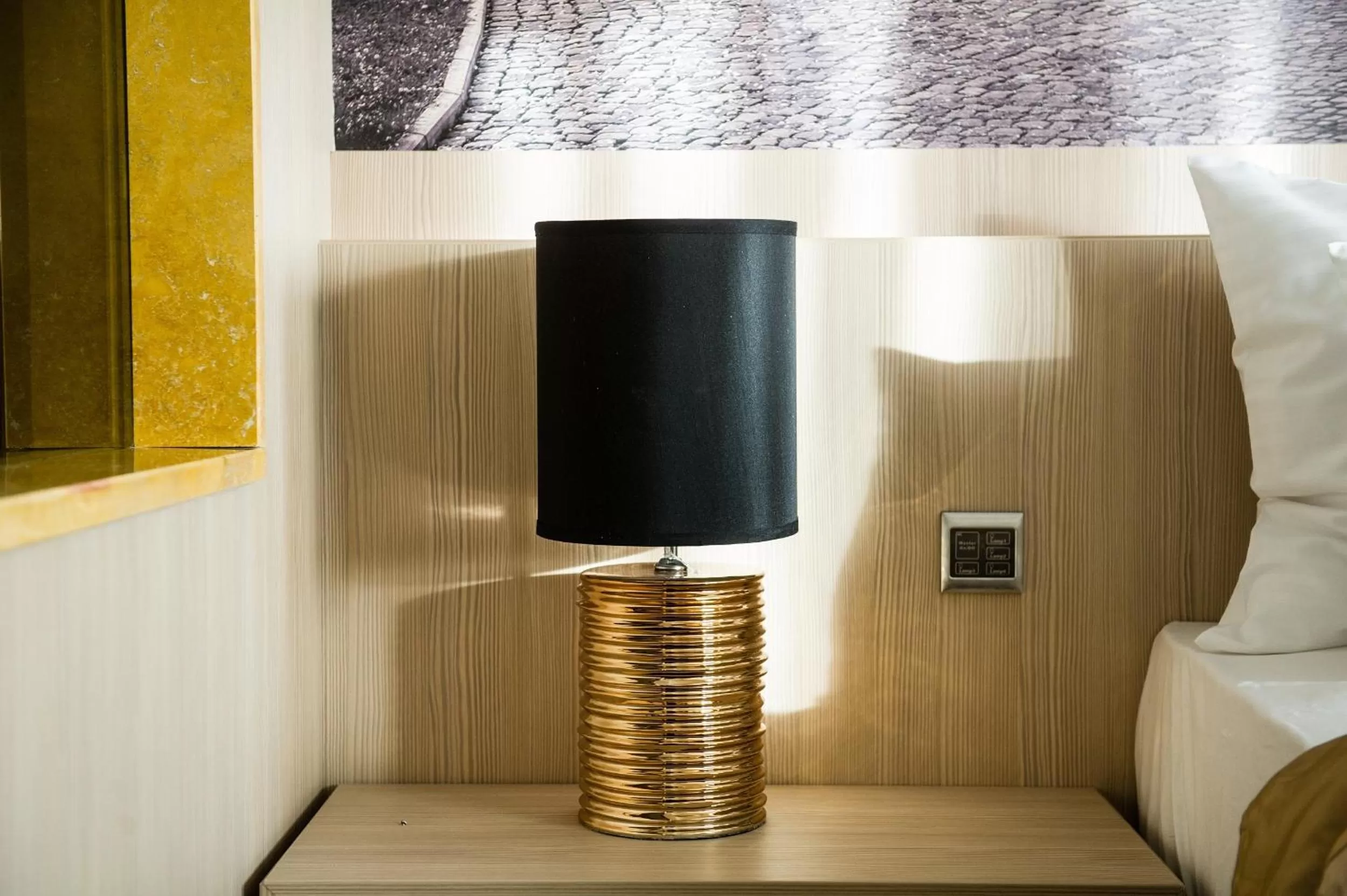 Decorative detail in City Hotel Mostar