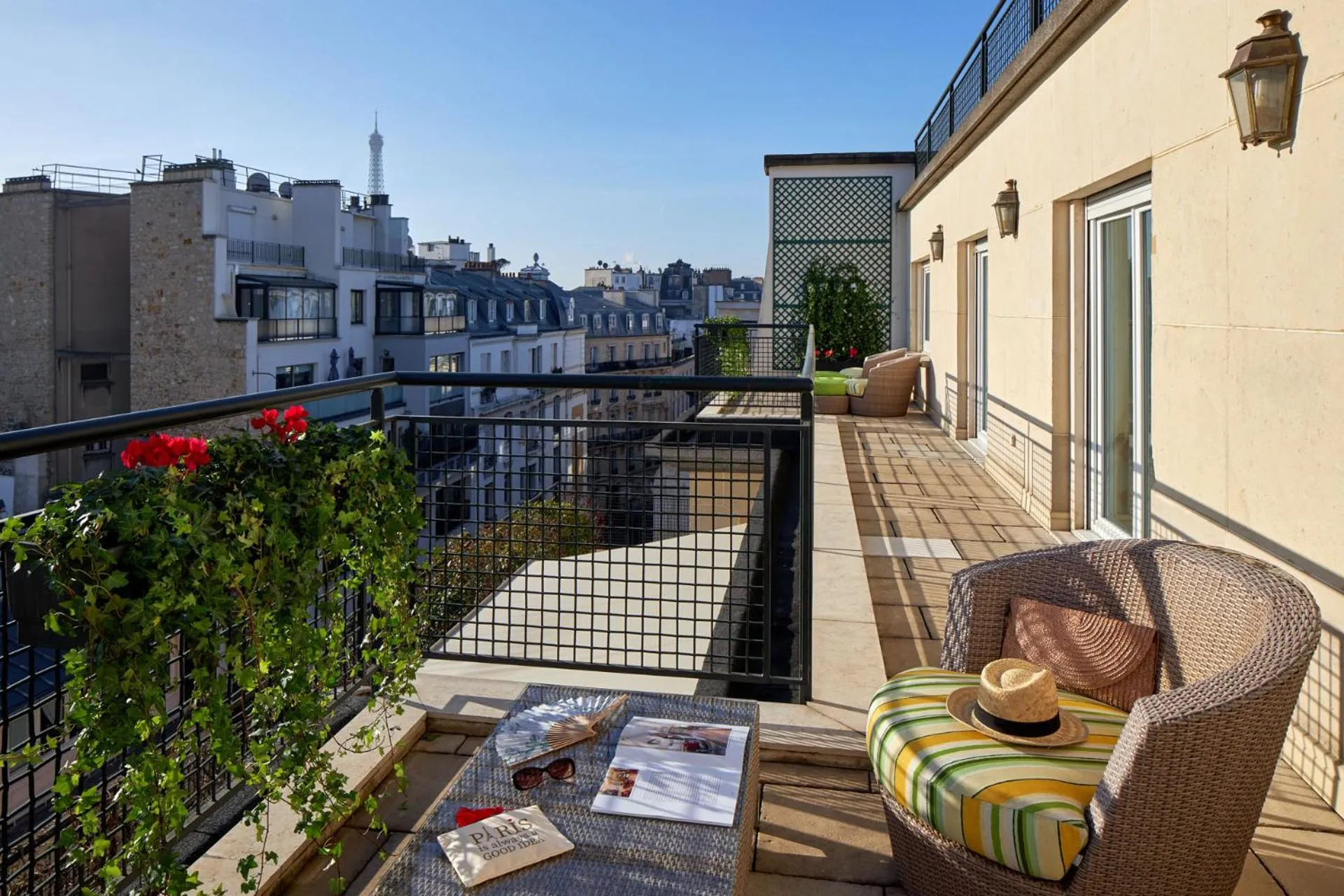 Balcony/Terrace in Majestic Hotel Spa - Champs Elysées