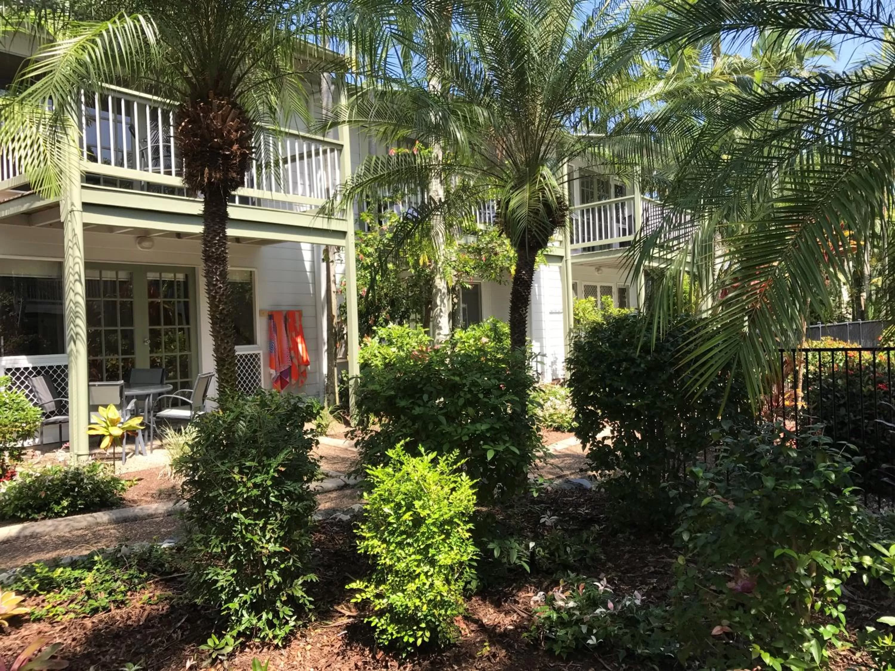 Garden in Coral Beach Noosa Resort