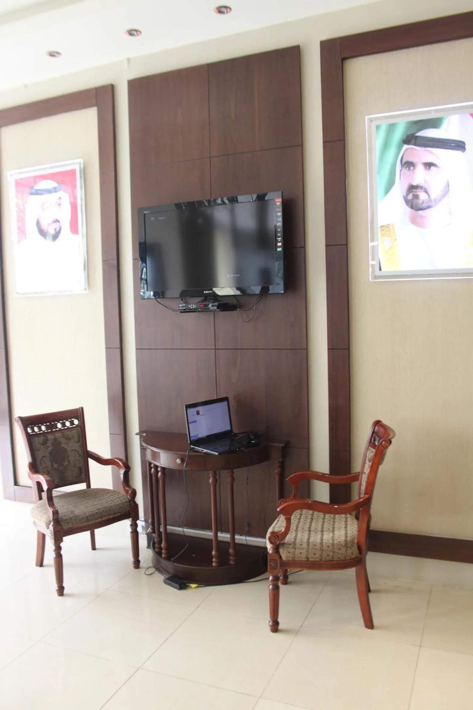 Lobby or reception in Africana Hotel