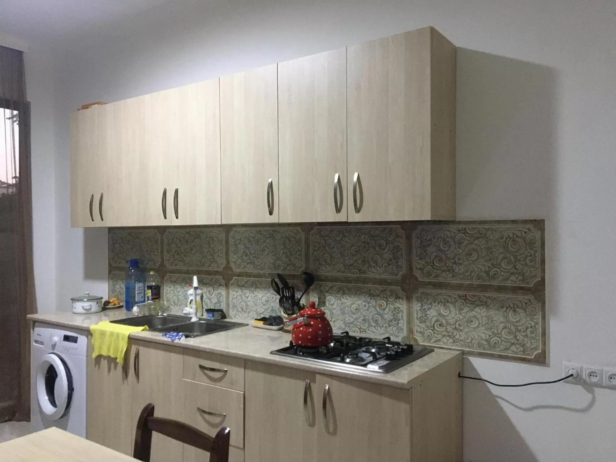 Kitchen or kitchenette in Hotel Nino Ureki
