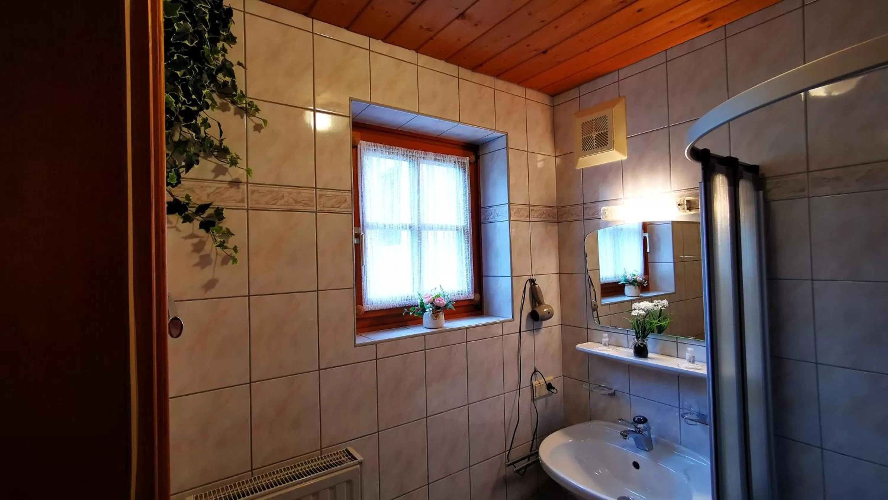 Bathroom in Gasthof Geronimo
