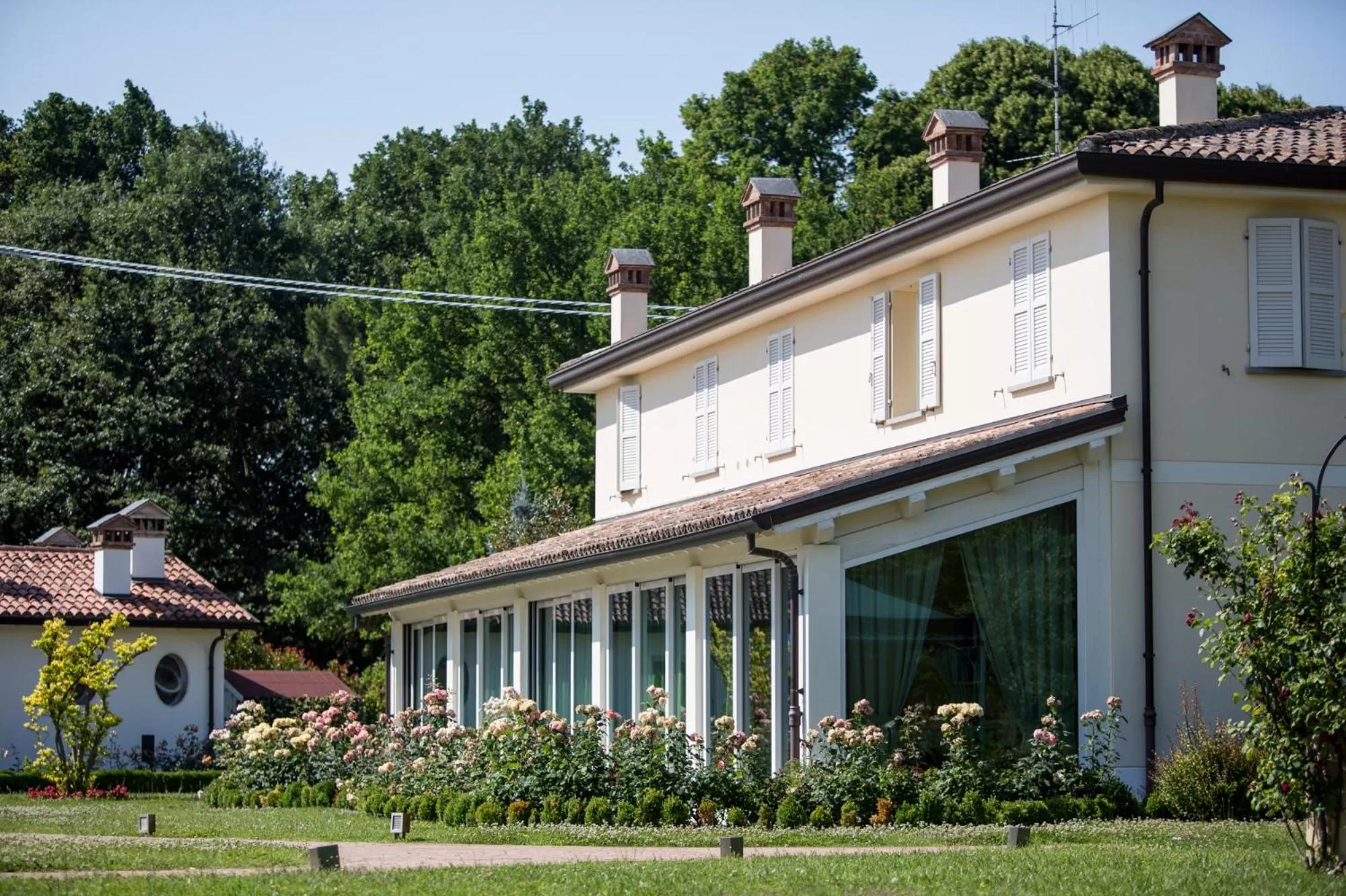 Property building in Villa Abbondanzi Resort