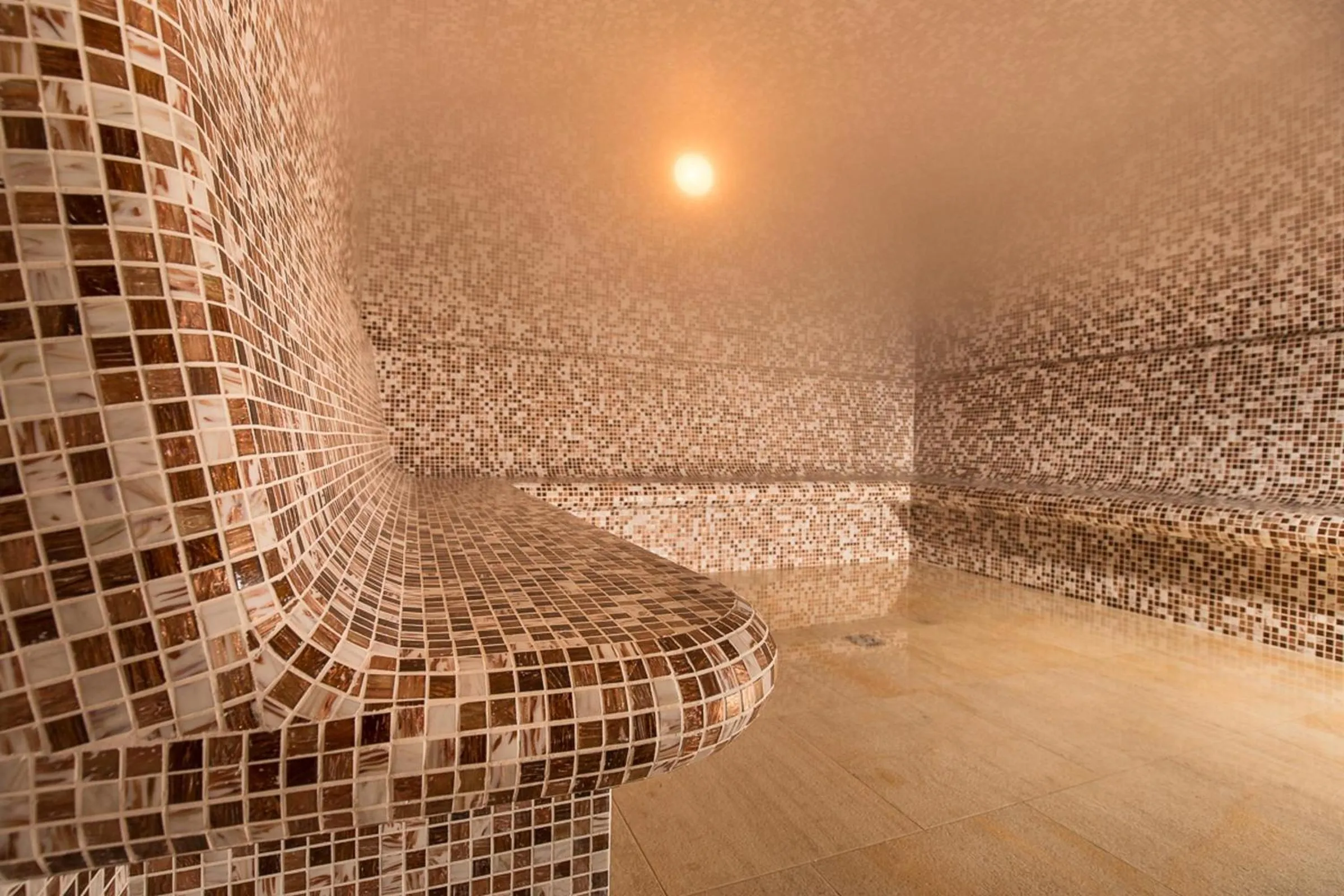 Sauna in Teleferic Grand Hotel