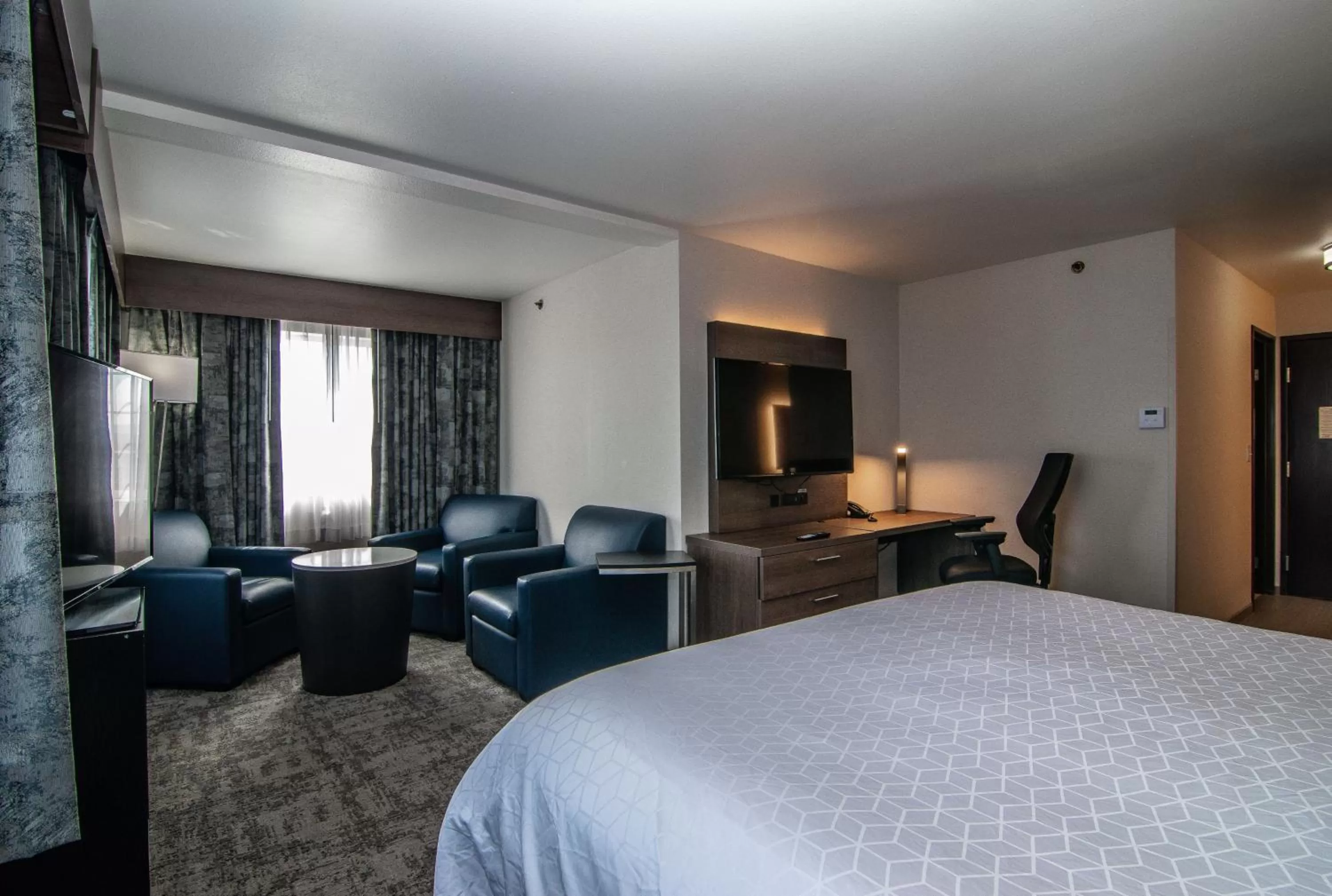 Deluxe King Suite with View in Holiday Inn Express Spokane-Downtown