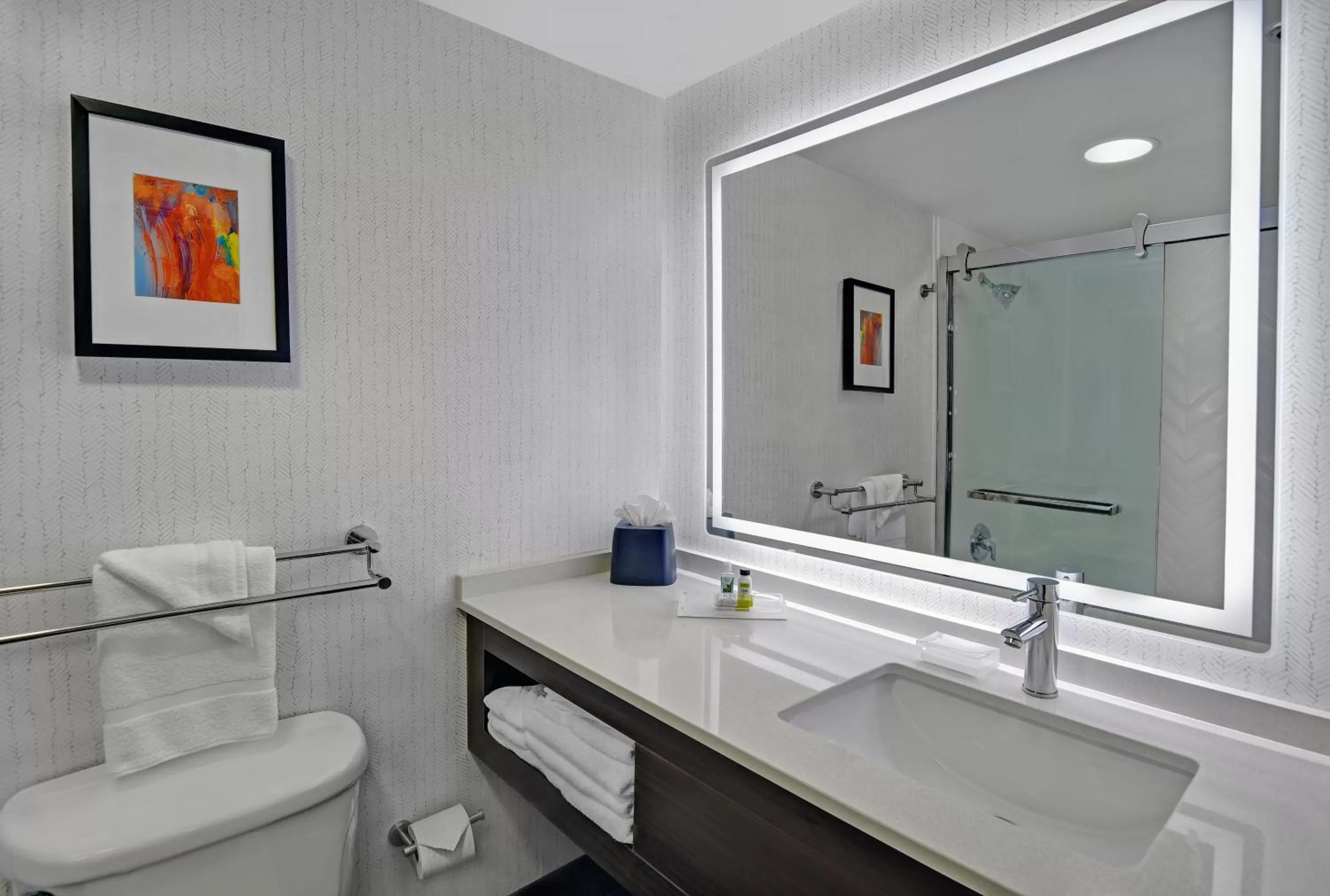 Deluxe Room with Accessible Roll-In Shower in Holiday Inn Philadelphia-Cherry Hill, an IHG Hotel
