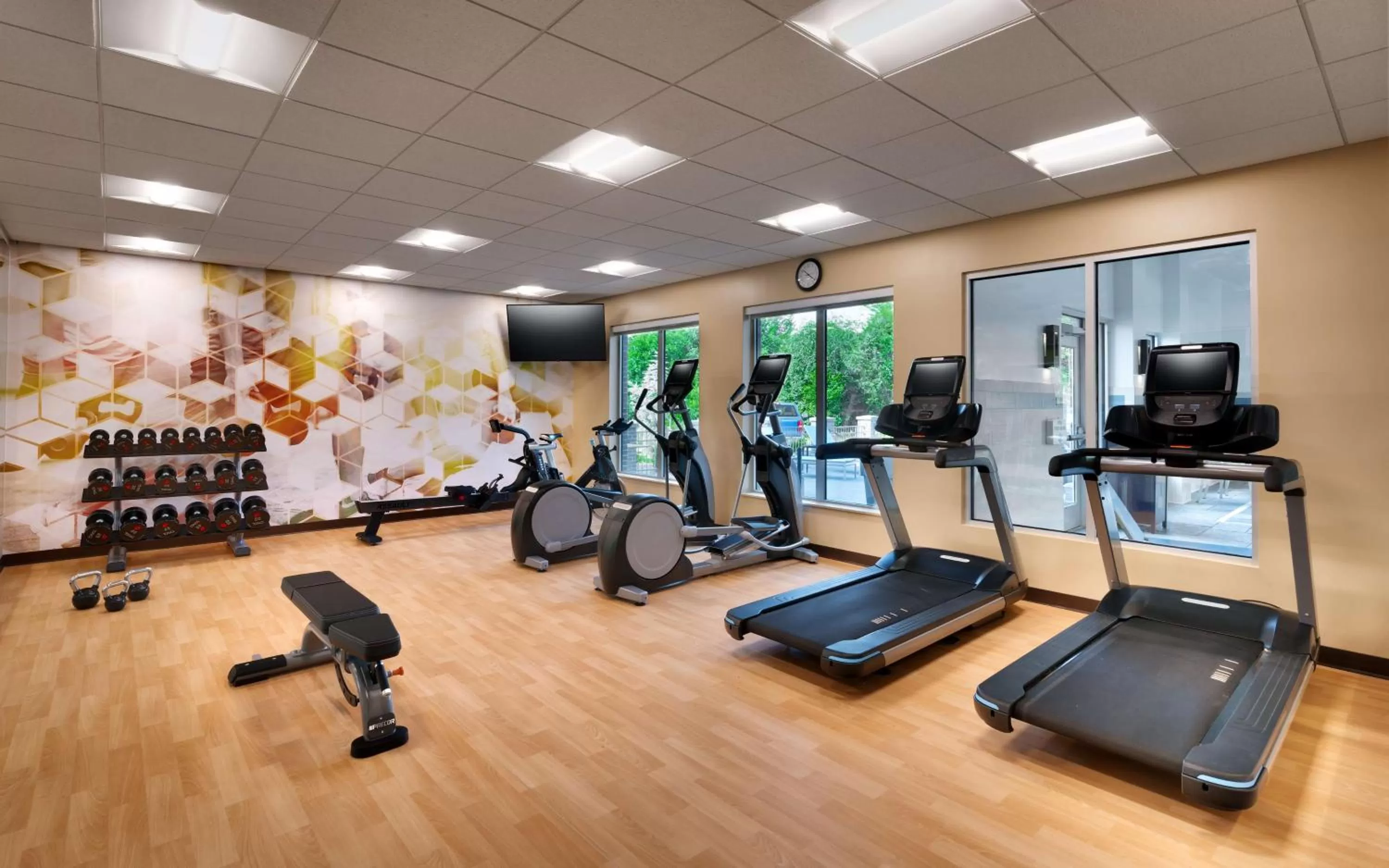 Fitness centre/facilities in Hyatt Place Fayetteville/Springdale