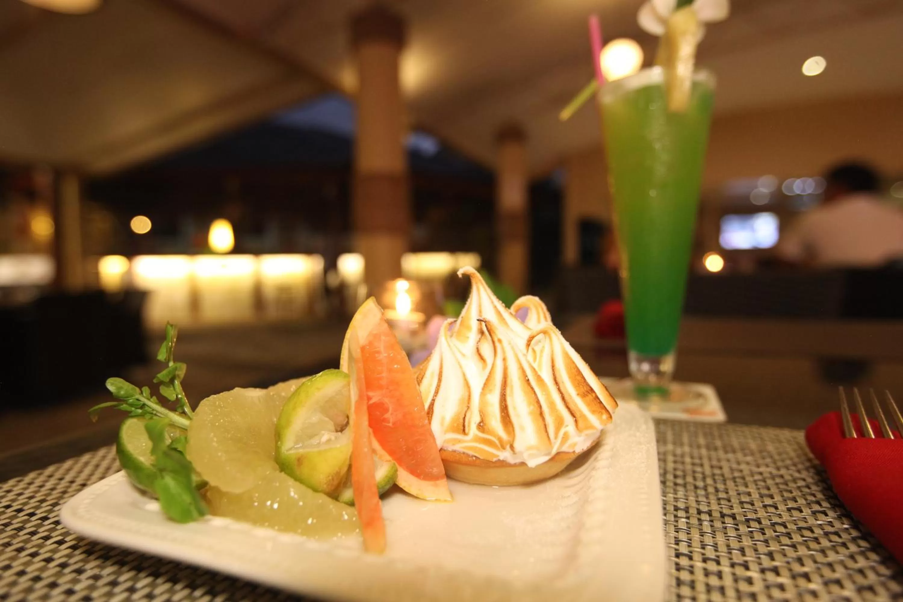 Food close-up in Moorings Hotel