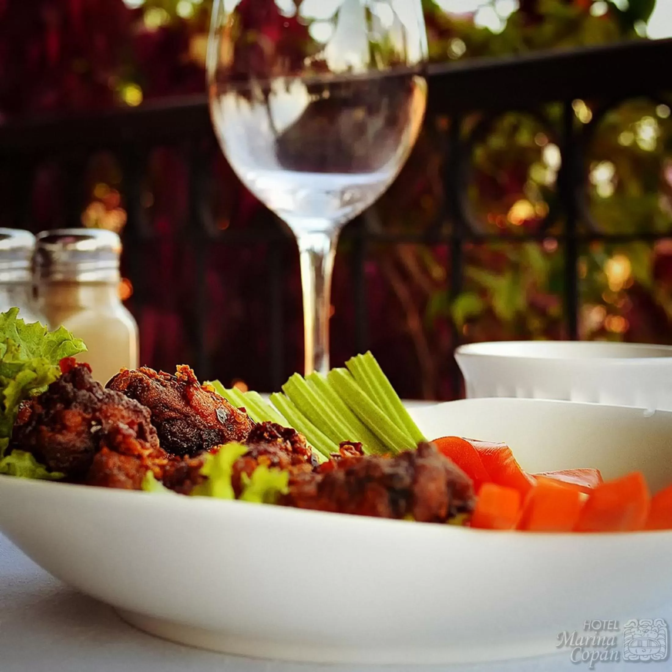 Food in Hotel Marina Copan