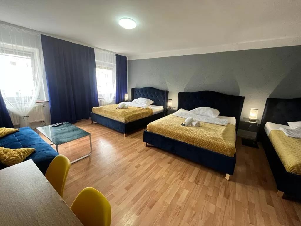 Photo of the whole room, Bed in Great Polonia Strzegom City Center