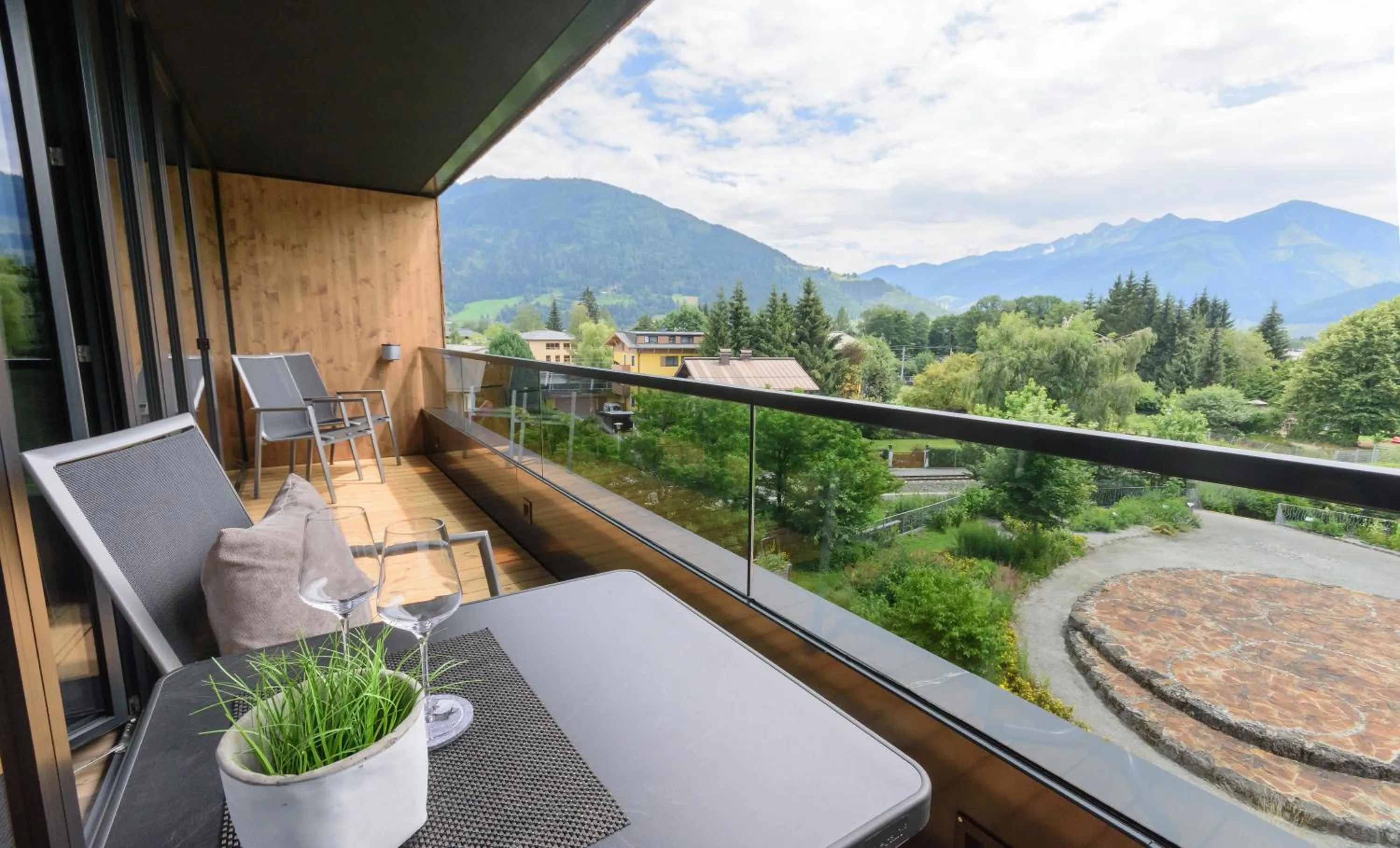 Balcony/Terrace in Schönblick Residence - Absolut Alpine Apartments