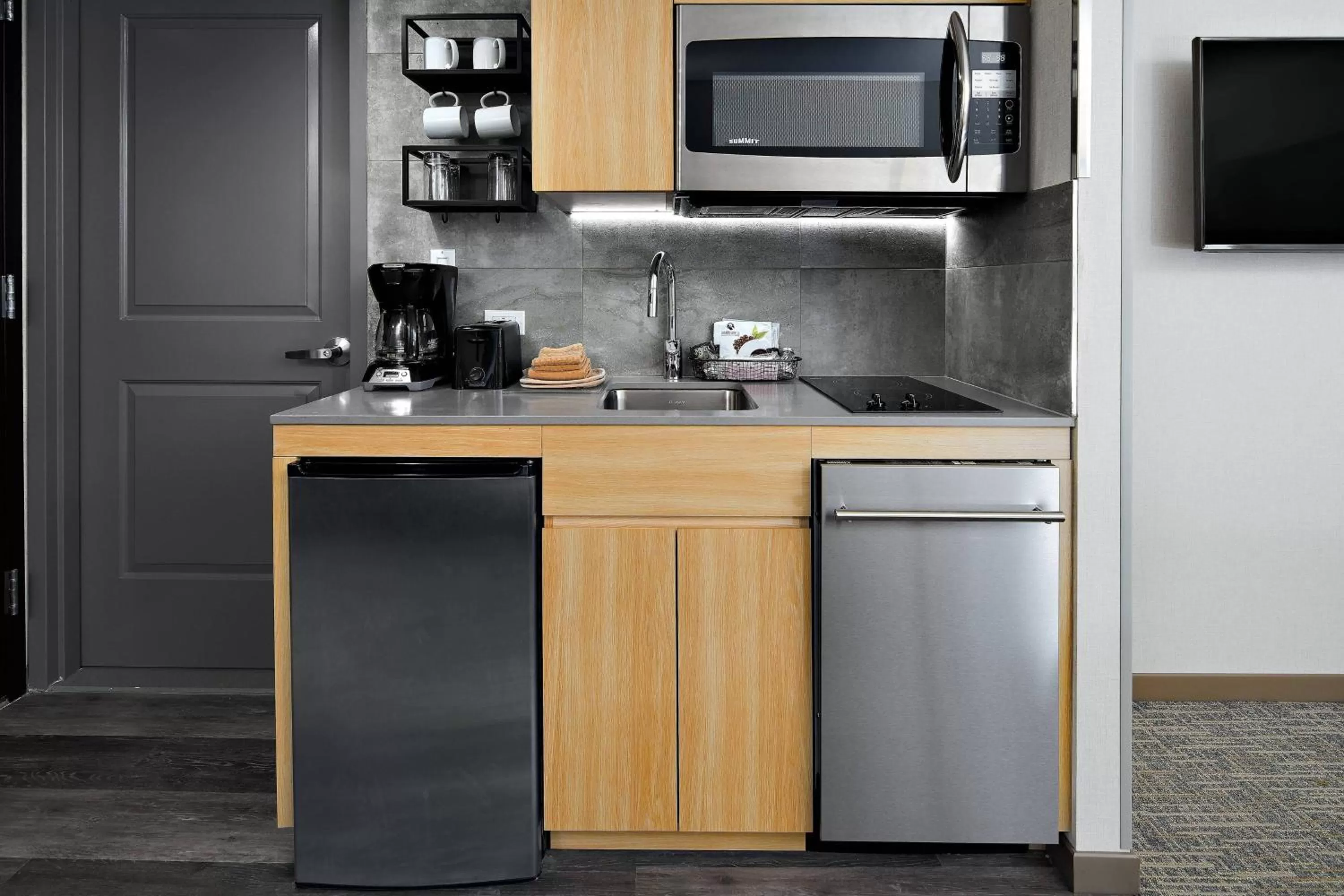 Kitchen or kitchenette in TownePlace Suites by Marriott New York Manhattan/Times Square