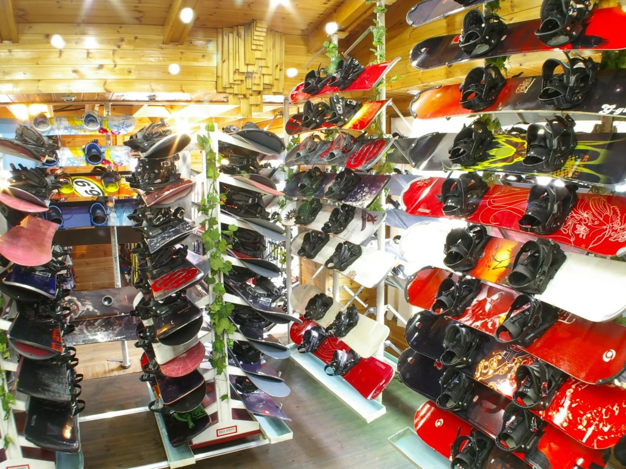 Skiing in White Cabin