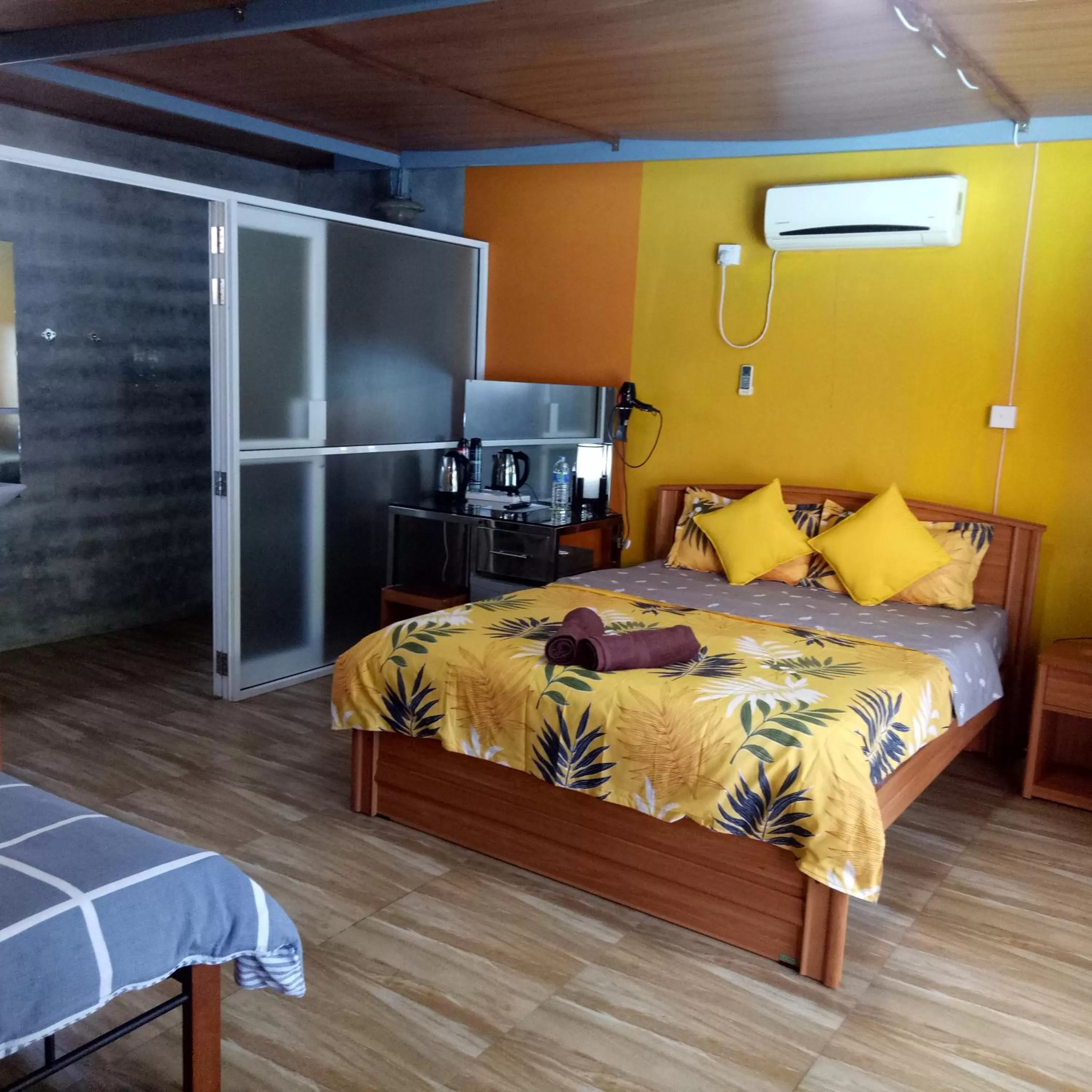 Bedroom, Bed in Palms Villa