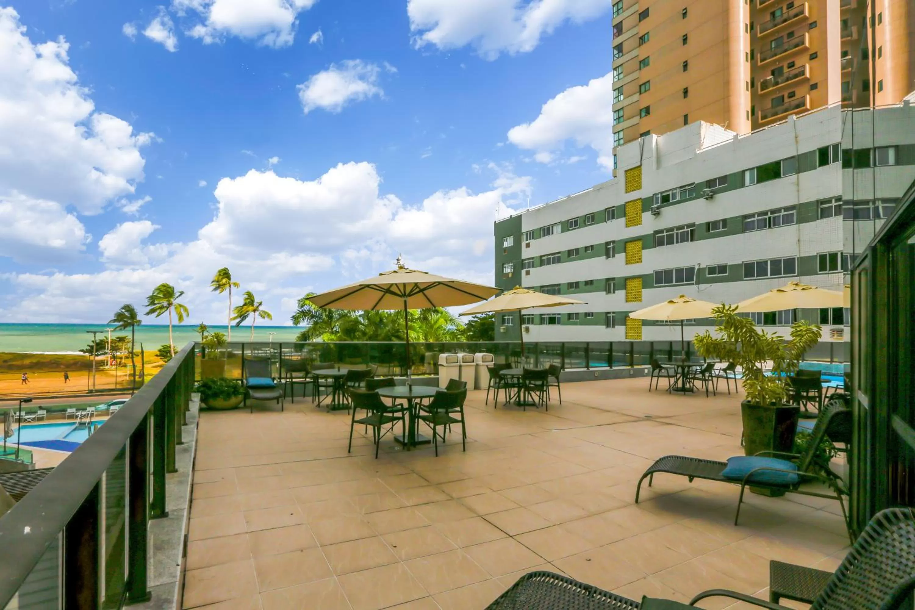 Balcony/Terrace in Transamerica Prestige Recife - Boa Viagem