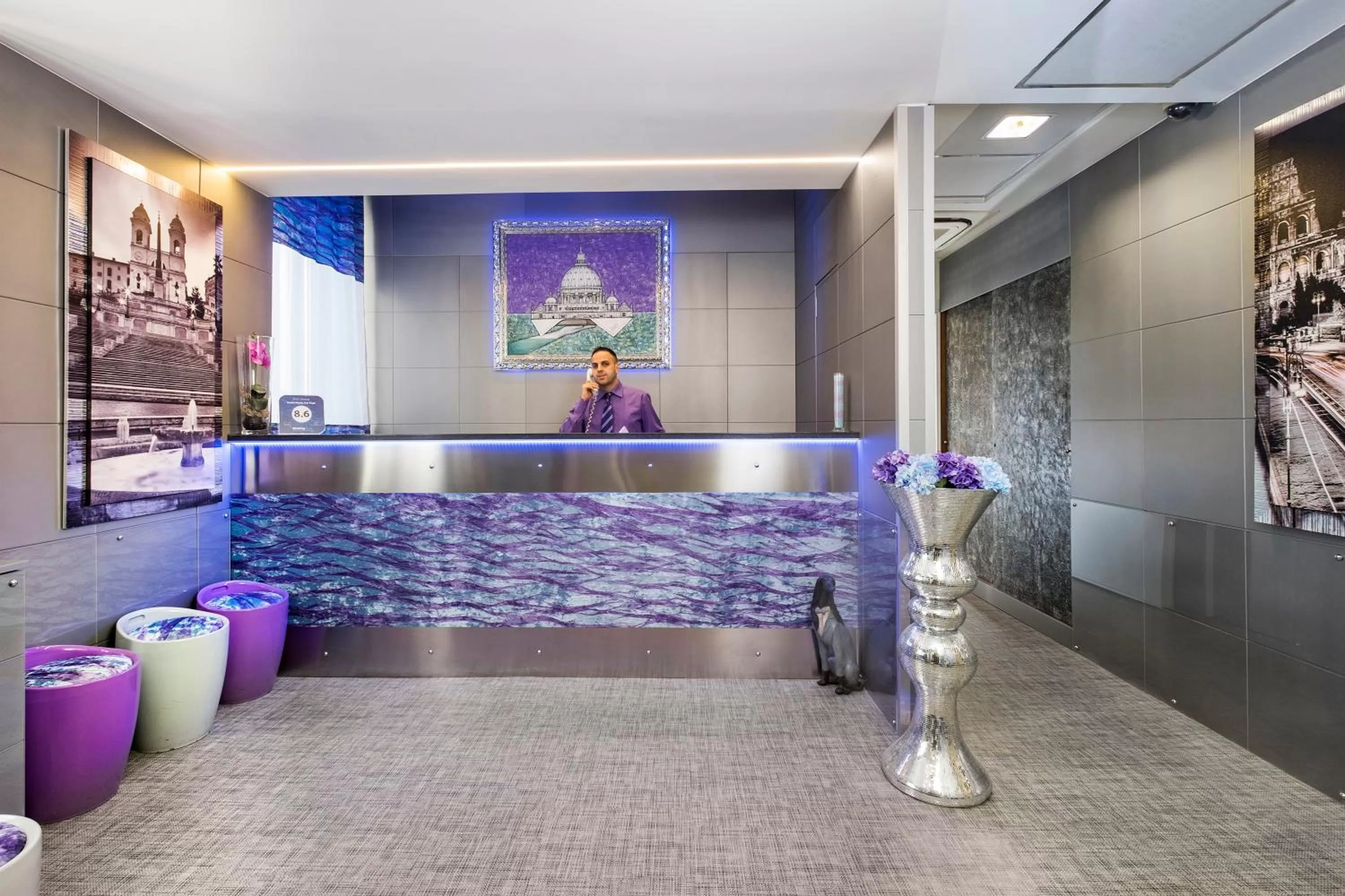 Lobby or reception in Hotel Relais Dei Papi