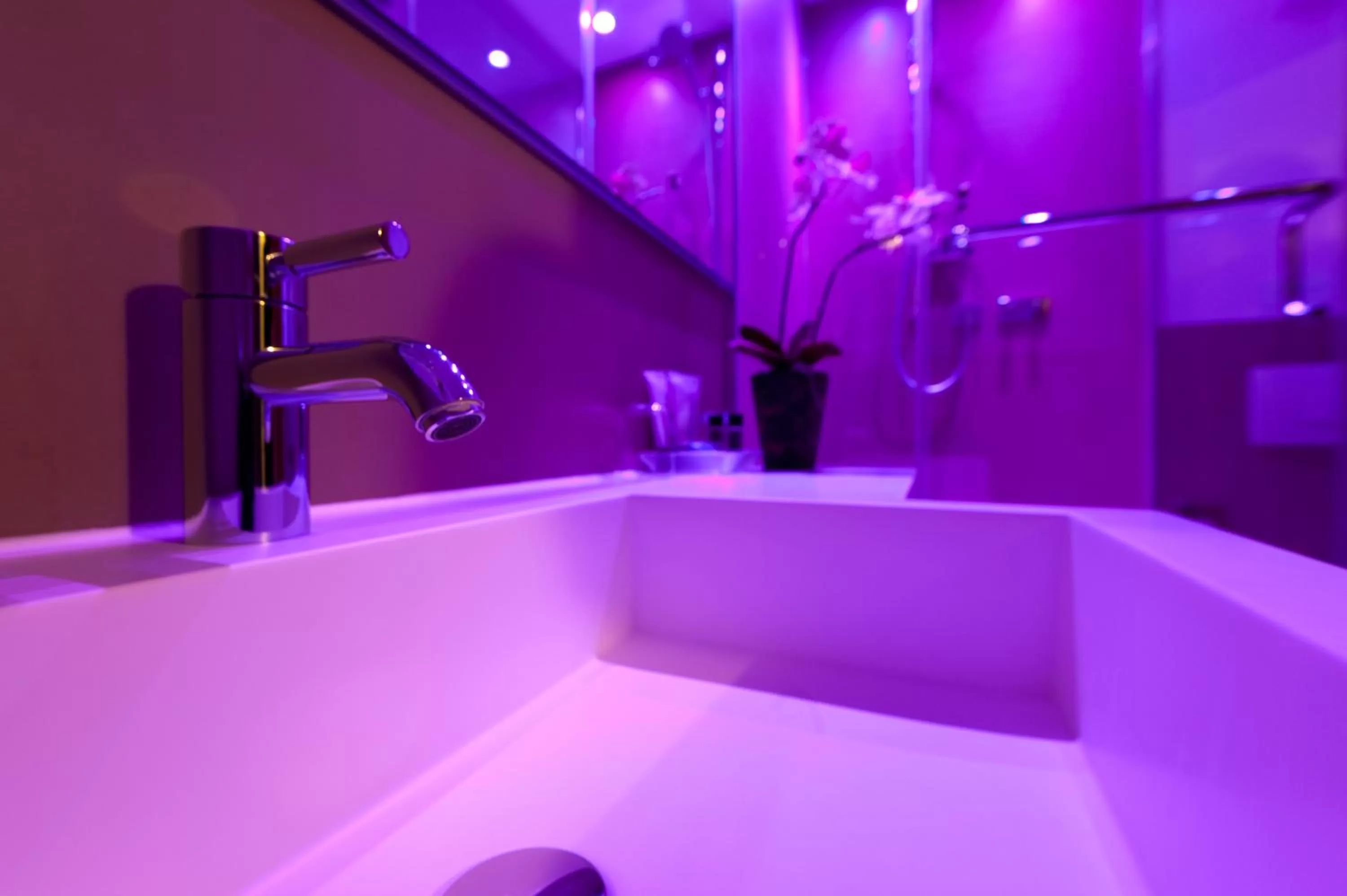 Bathroom in Hotel Lechnerhof Unterföhring