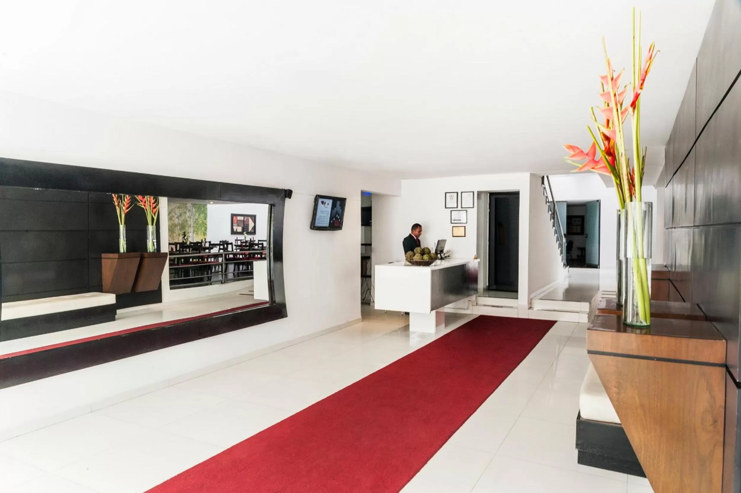 Lobby or reception in Hotel Bogota Virrey