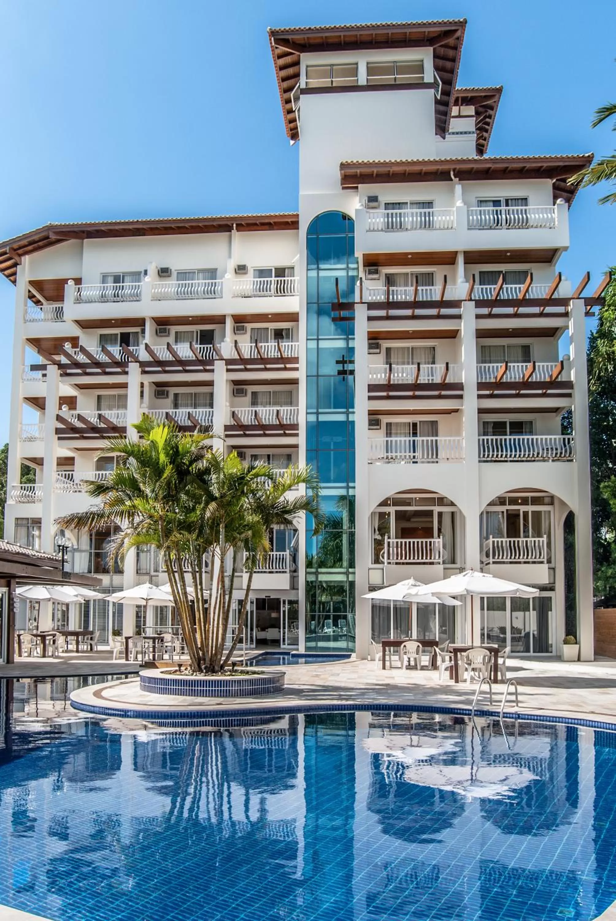 Swimming pool in Hotel Torres da Cachoeira