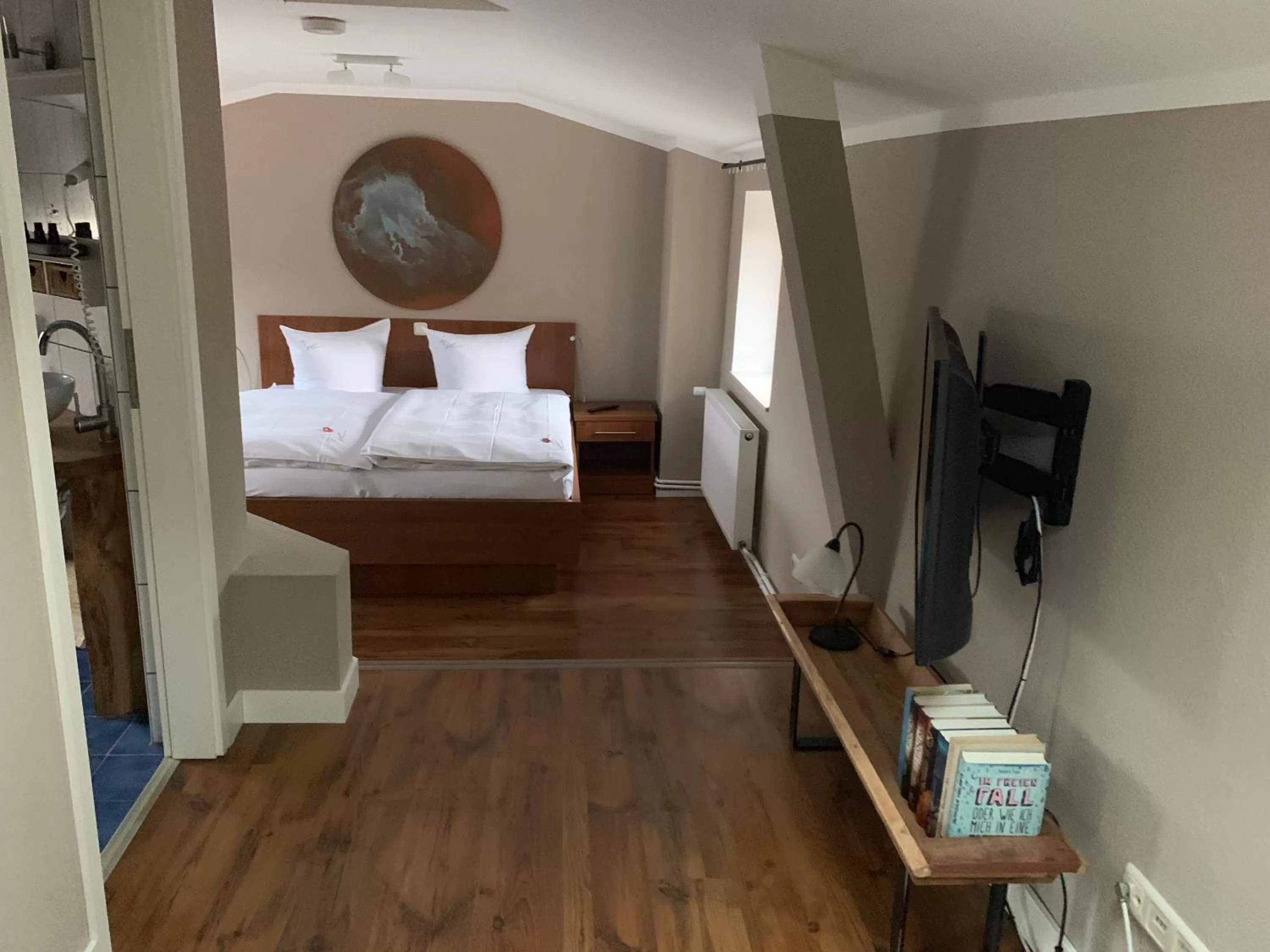 Decorative detail, Bed in Hotel Inselhof