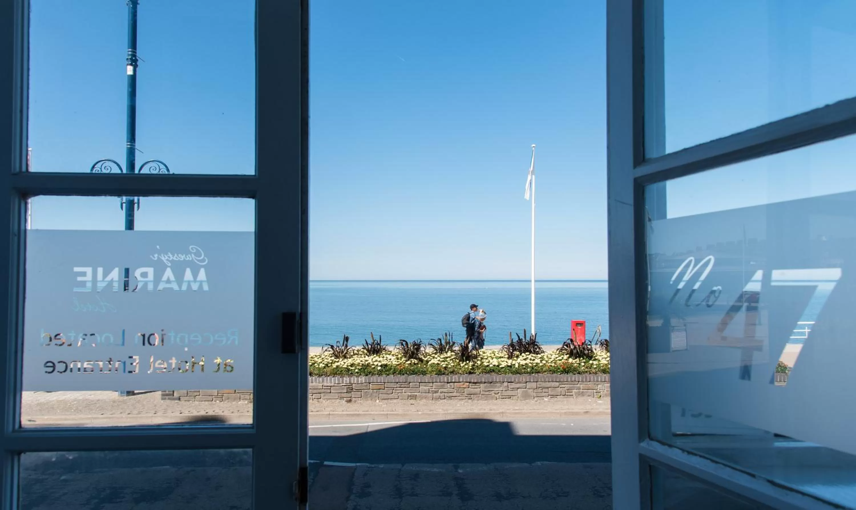 Facade/entrance in No 47 Marine Terrace