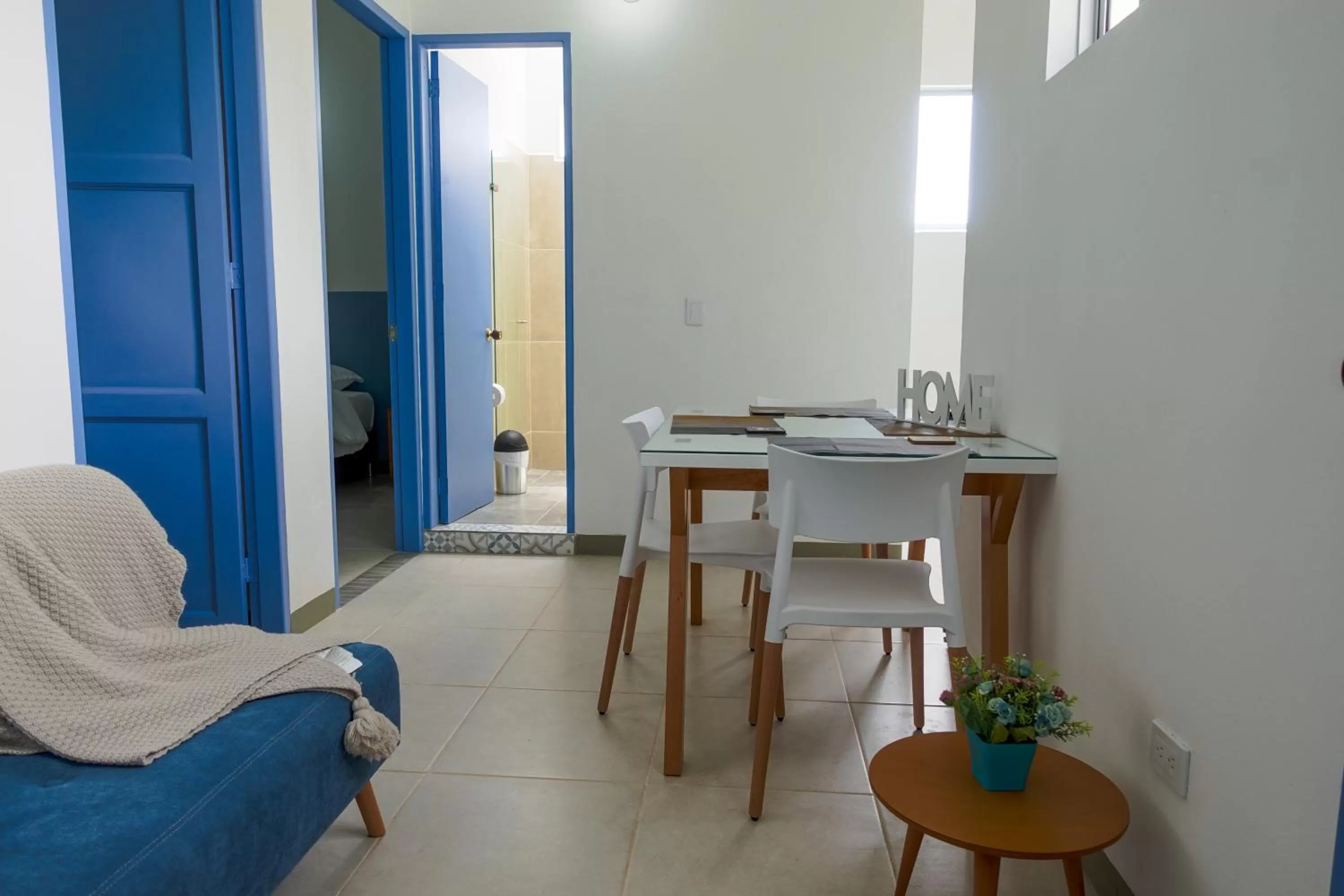 Living room in Hotel Azulado Jericó
