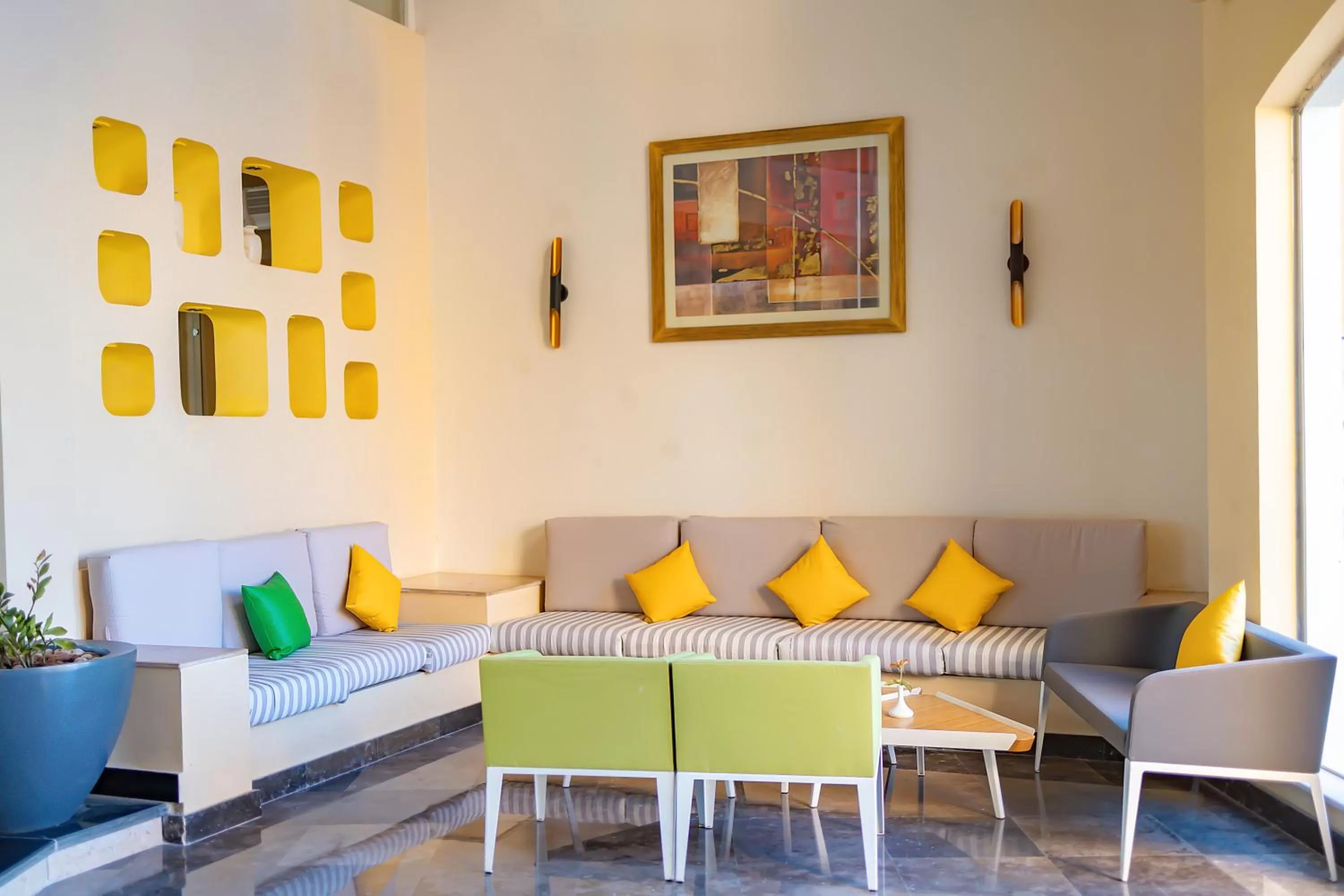 Lobby or reception in Lemon & Soul Makadi Garden