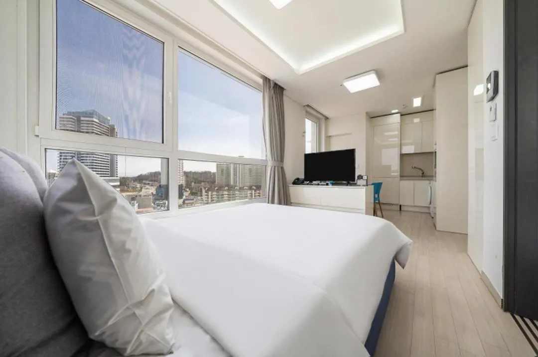 Bed in The Mark Sokcho Residence hotel