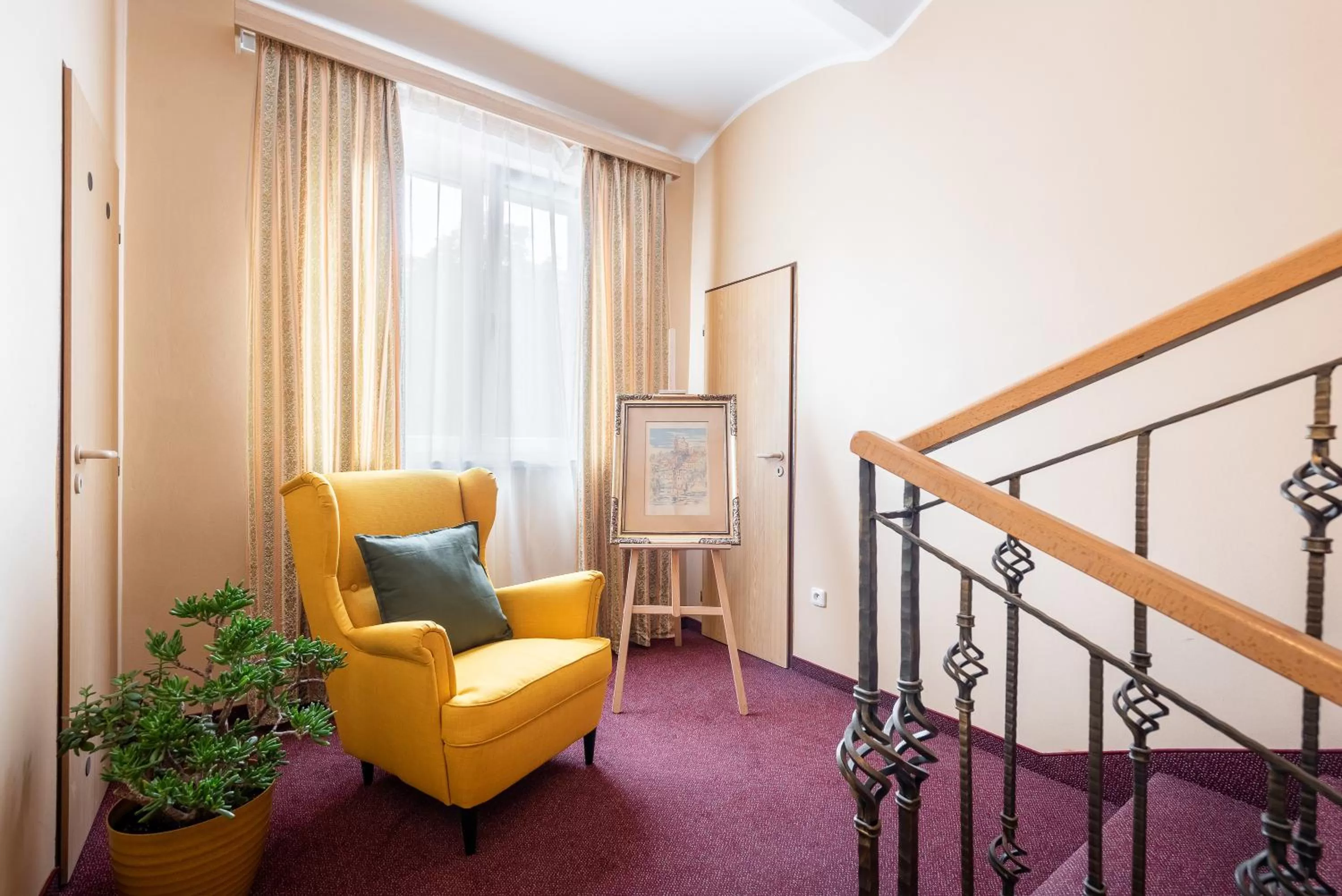 Seating area in Hotel Libero