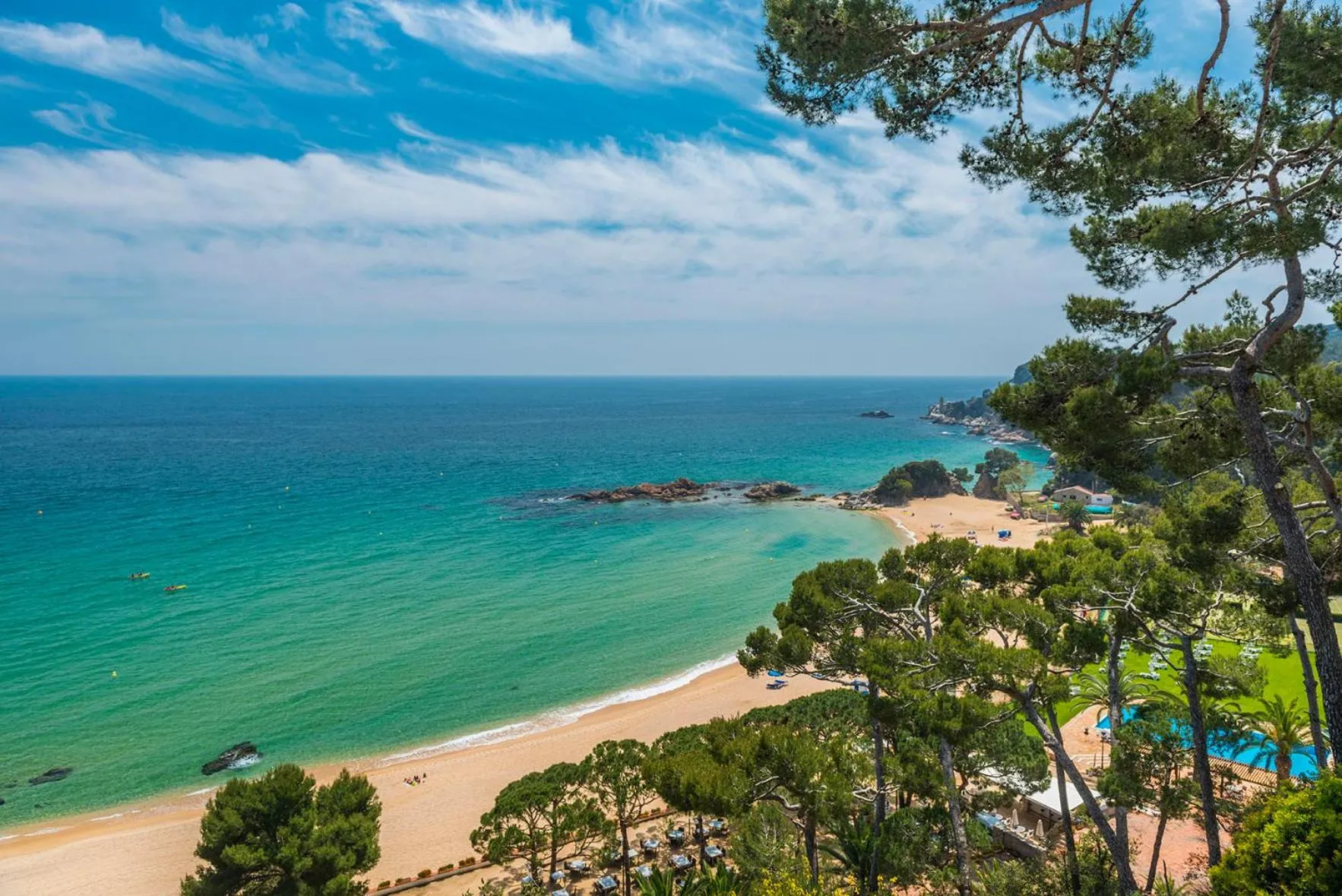 Natural landscape in Hotel Santa Marta