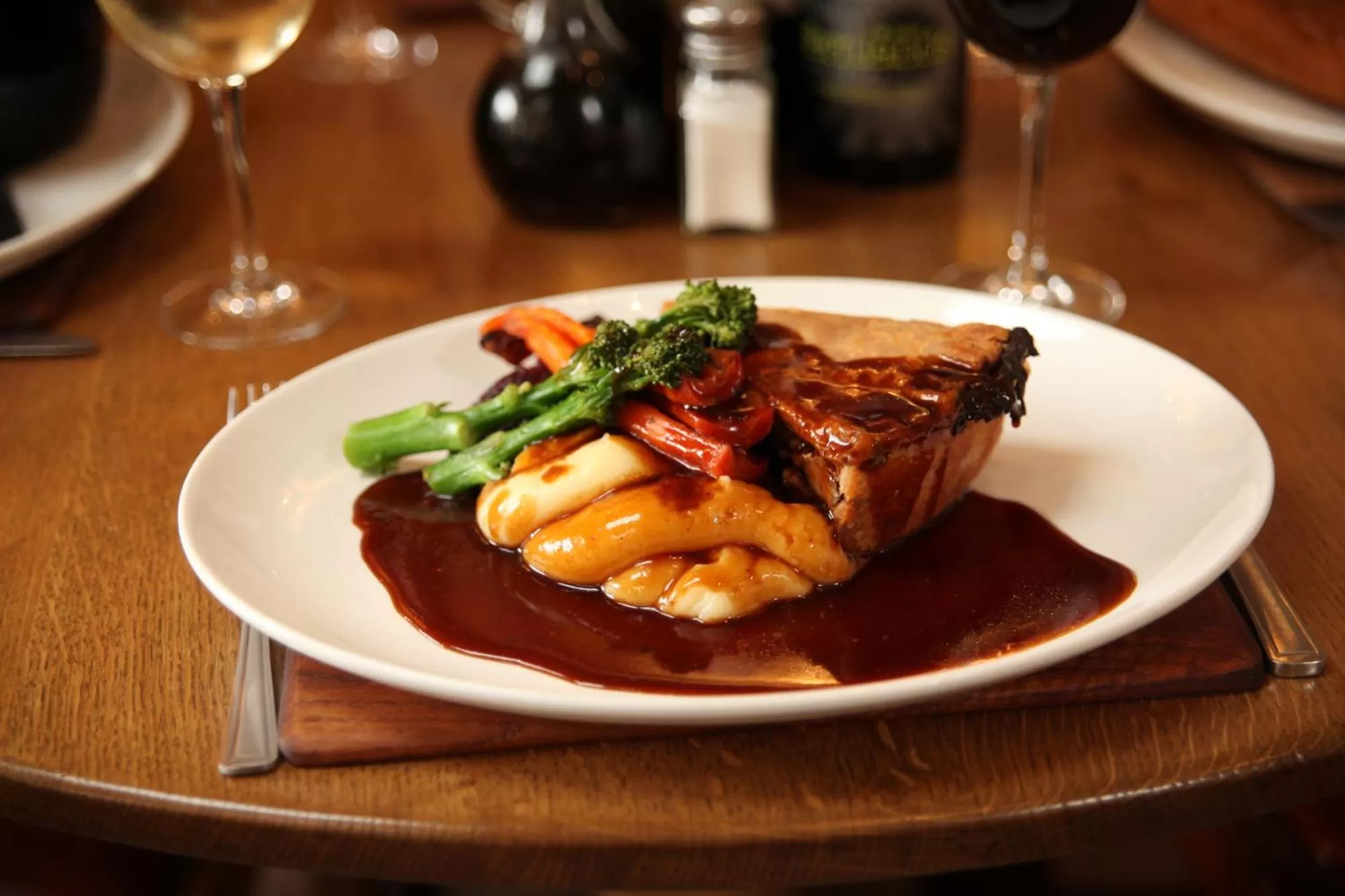 Food close-up in The Erskine Arms