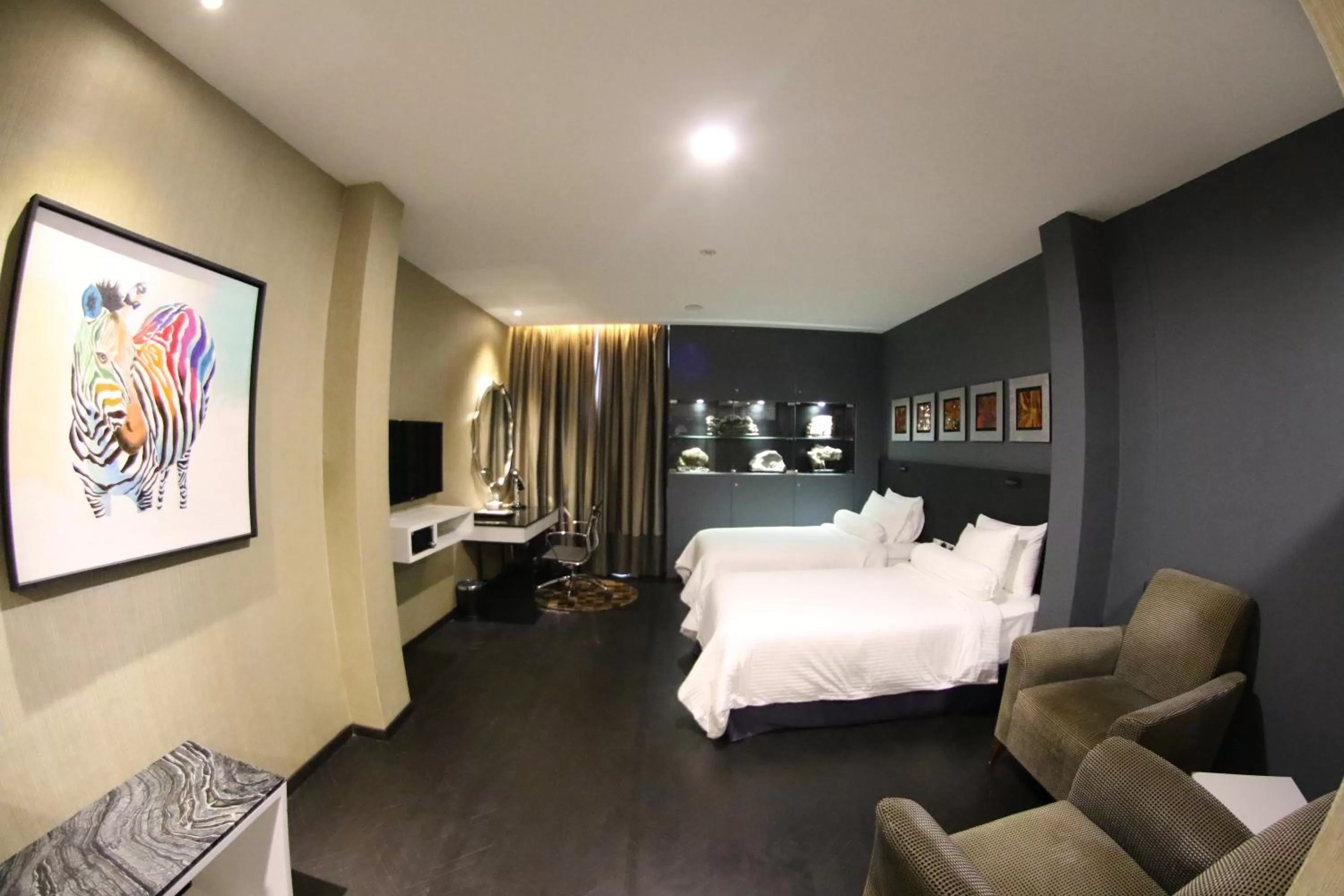 Bed in Bedrock Hotel Ipoh