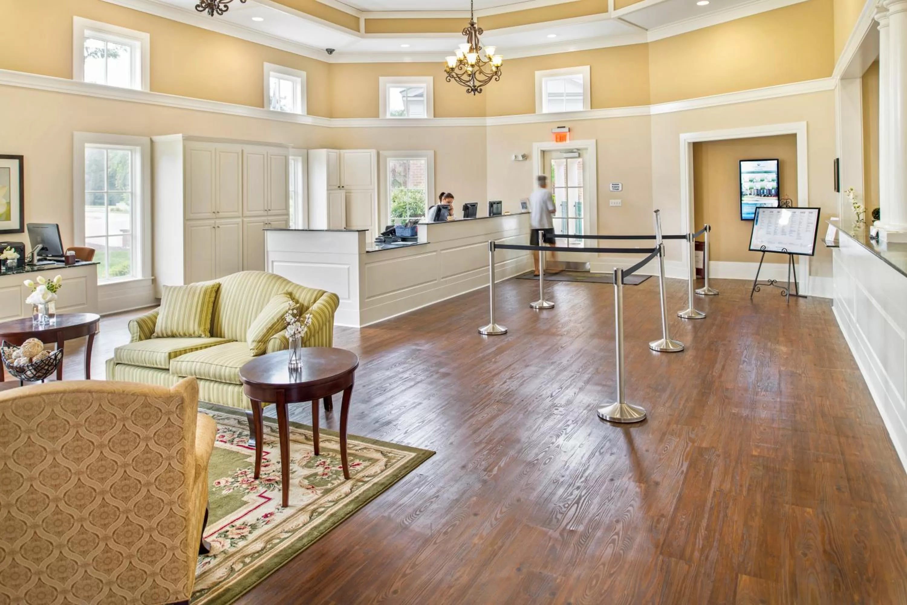 Lobby or reception in Hilton Vacation Club Greensprings Williamsburg