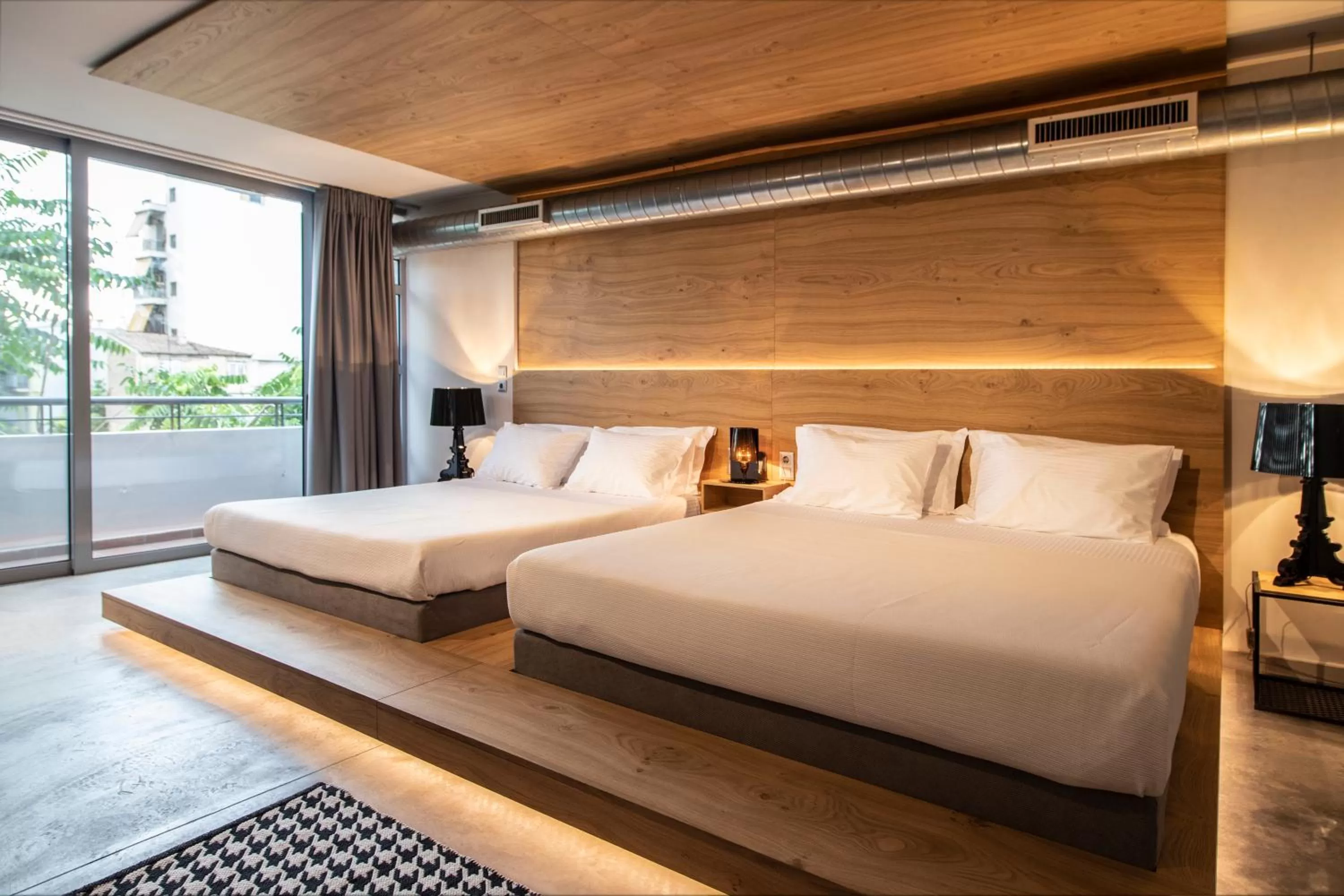 Bed in Bespoke House Athens